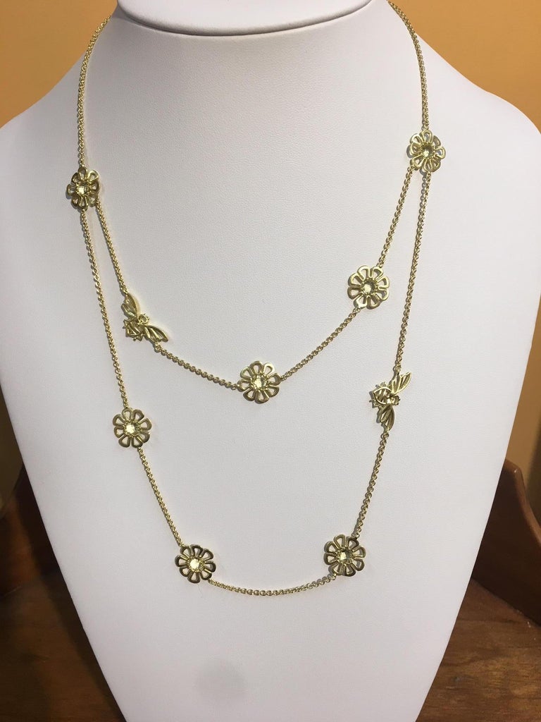 Paul Morelli Gold Necklace at 1stDibs