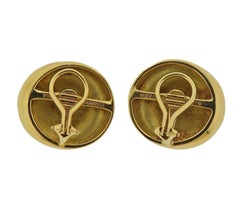 Paul Morelli Ribbed Gold Earrings