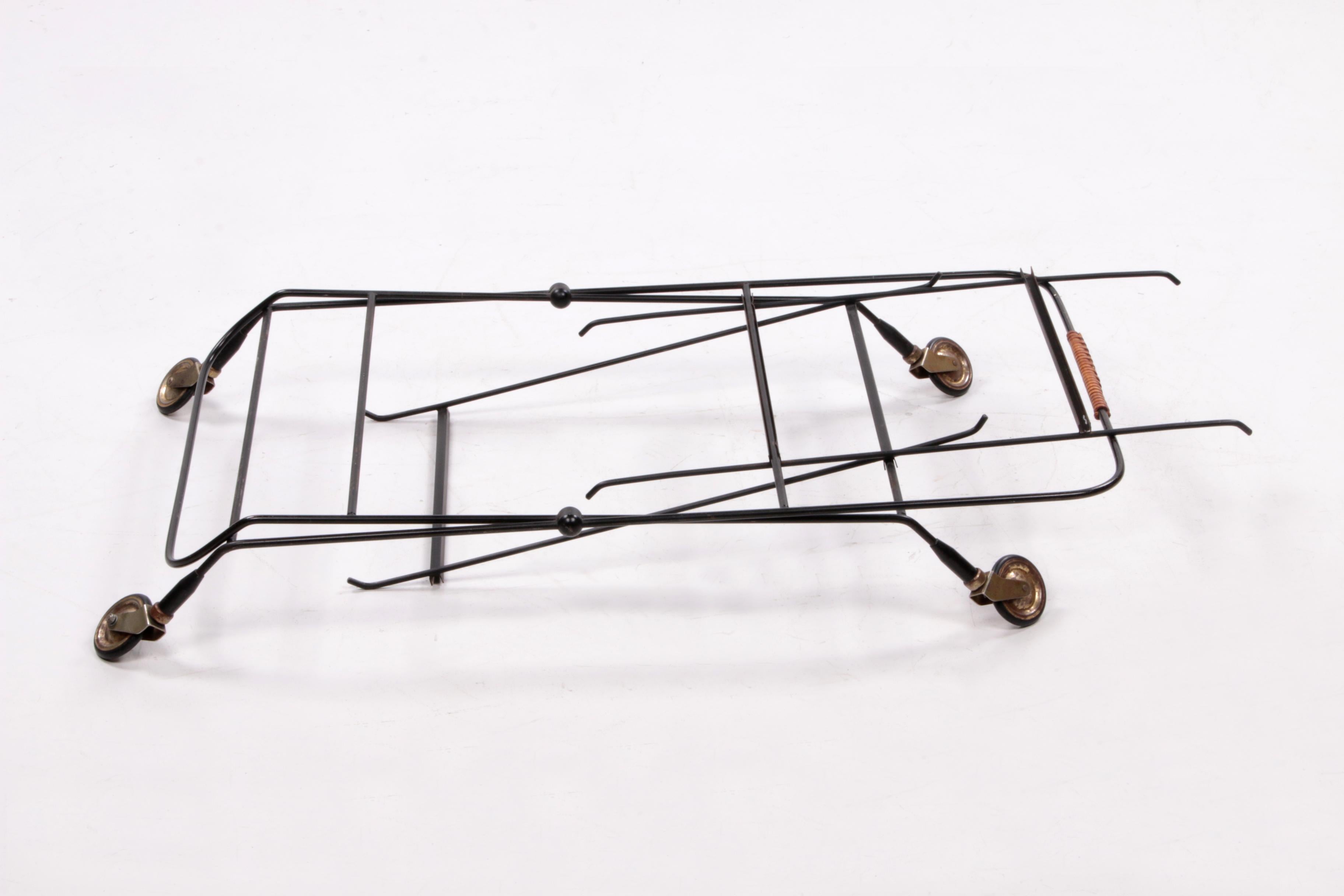 20th Century Paul Nail Vintage Trolley Made by Jie Gantofta, 1960 Sweden For Sale