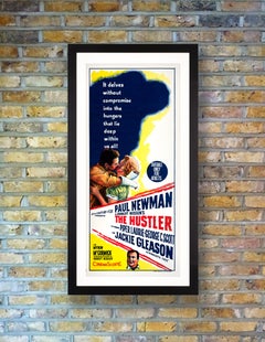 Paul Newman 'The Hustler' Original Vintage Movie Poster, Australian, 1962