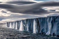 Ice Waterfall, Svalbard by Paul Nicklen - Contemporary Icescape Photography