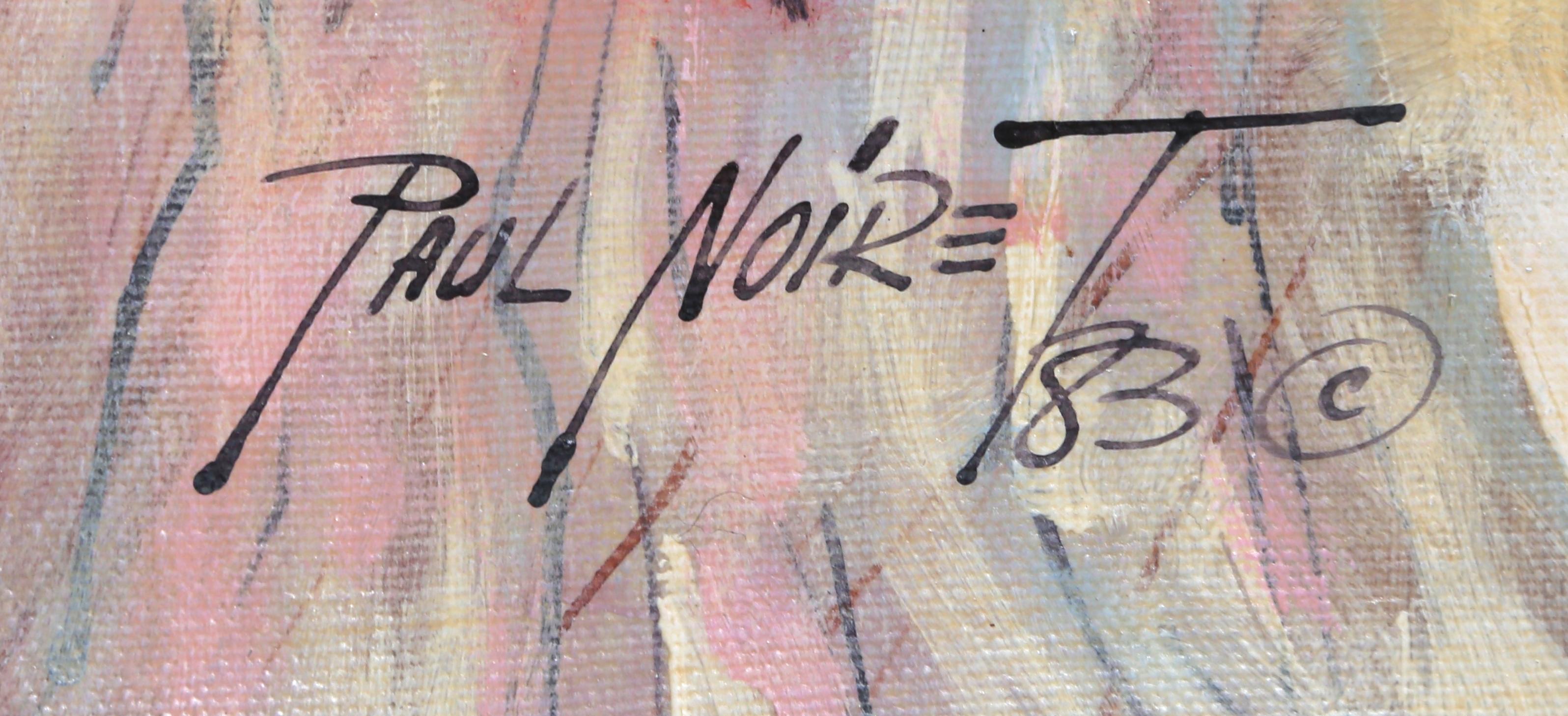 Waiting I, peinture à l'huile signée Paul Noiret en vente 1