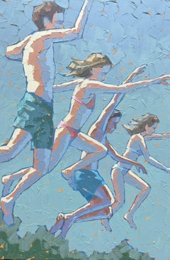 Segeltuch Figurative Gemälde