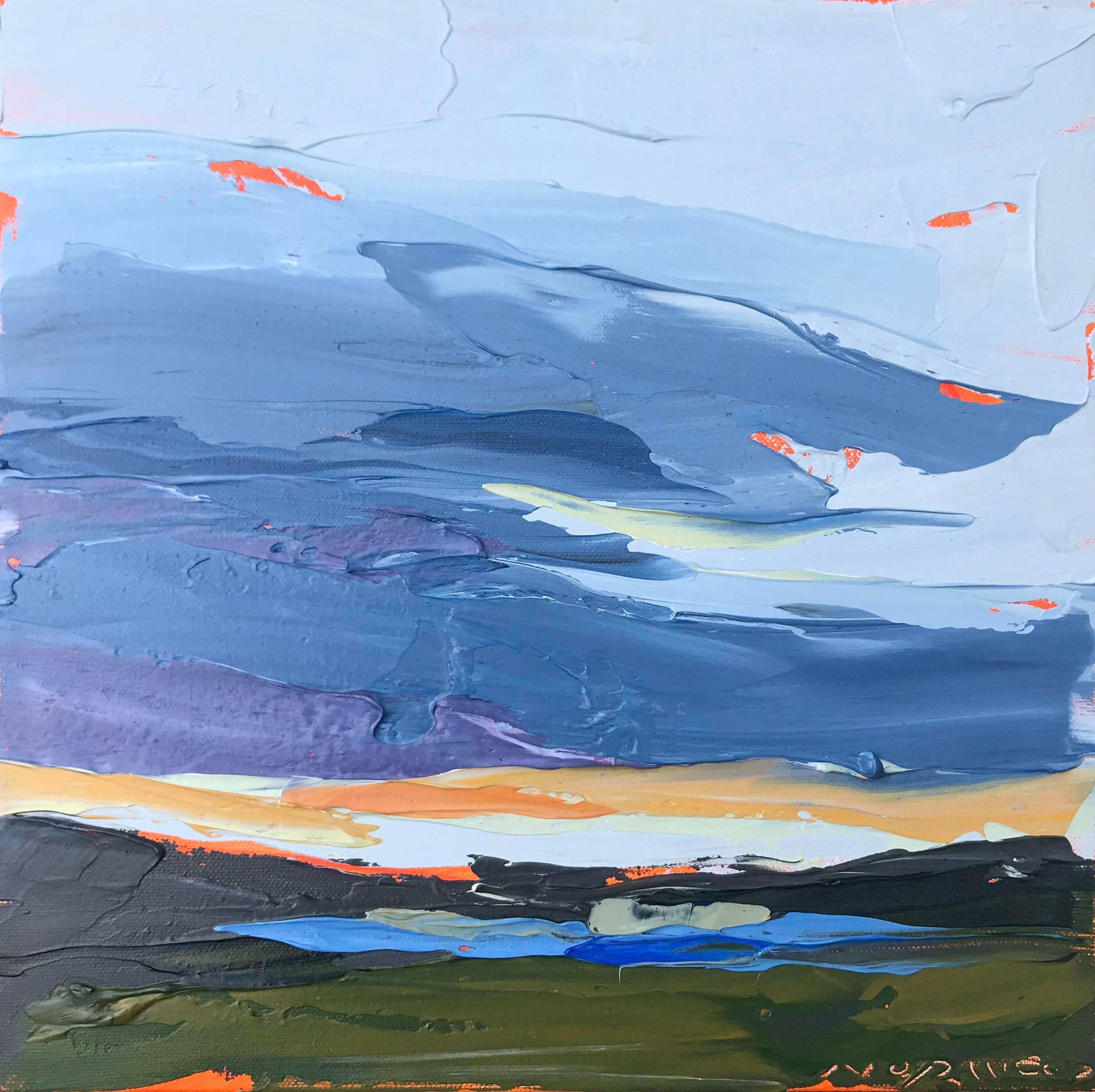 Paul Norwood Landscape Painting - Chilmark Sunset