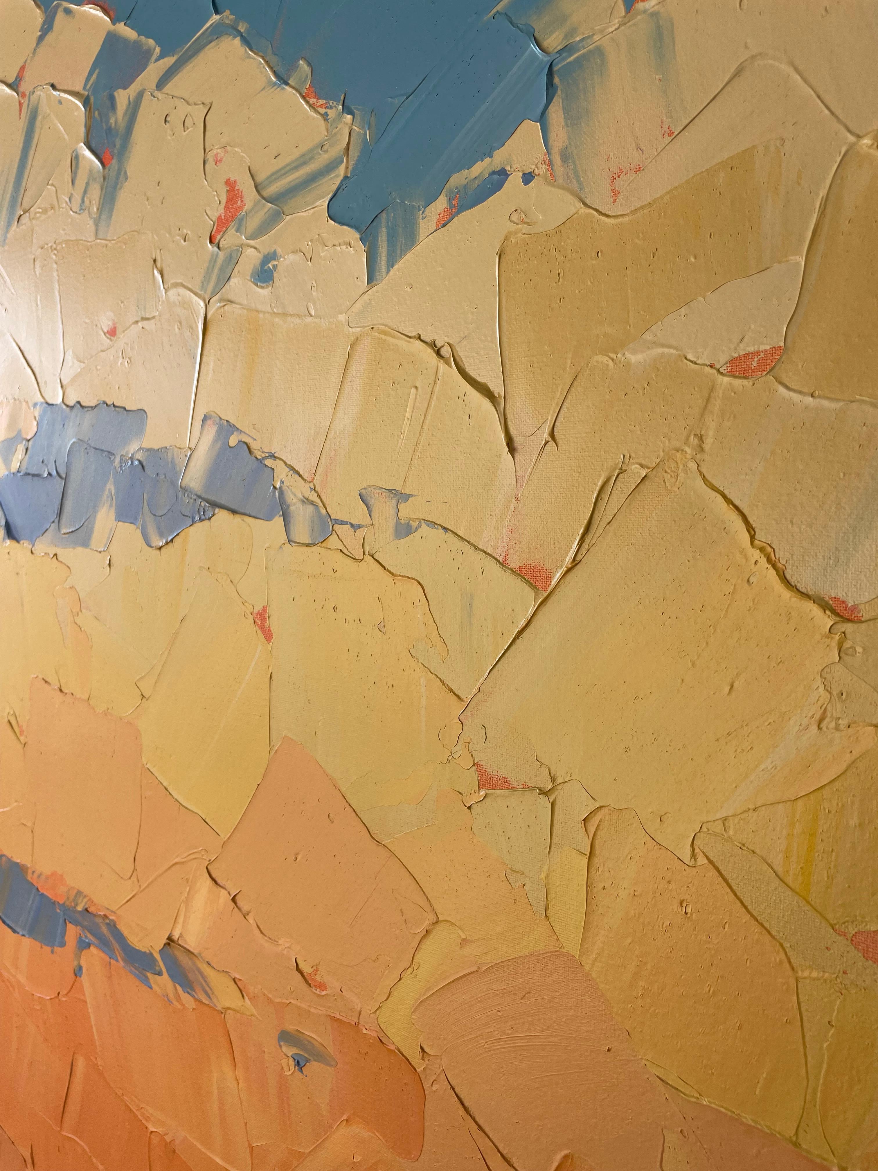 Paul Norwood paints the world around him, blurring the lines between representation and abstraction. His loose, gestural style and bold, thick brushwork suggest rather than define forms, creating sensation without being overly insistent. The