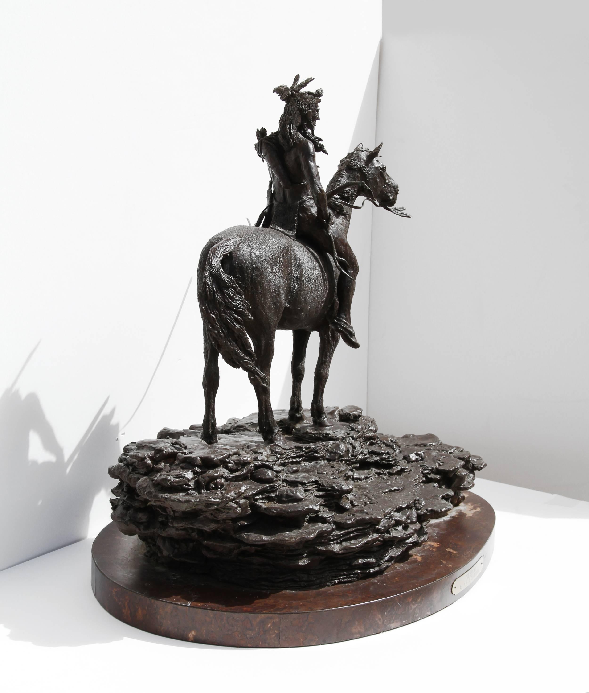 The Sentry, Bronze Sculpture by Paul Oestreicher 6