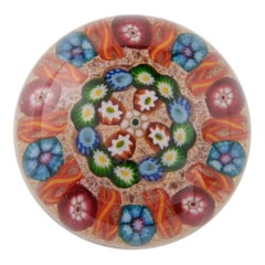 Paul o Salvador Ysart, fermacarte radiale concentrico, 1950 ca.