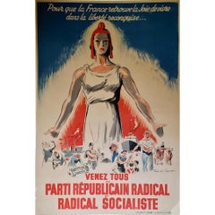 Manifesto 1945 - Affinché la Francia ritrovi la gioia di vivere nella libertà riconquistata