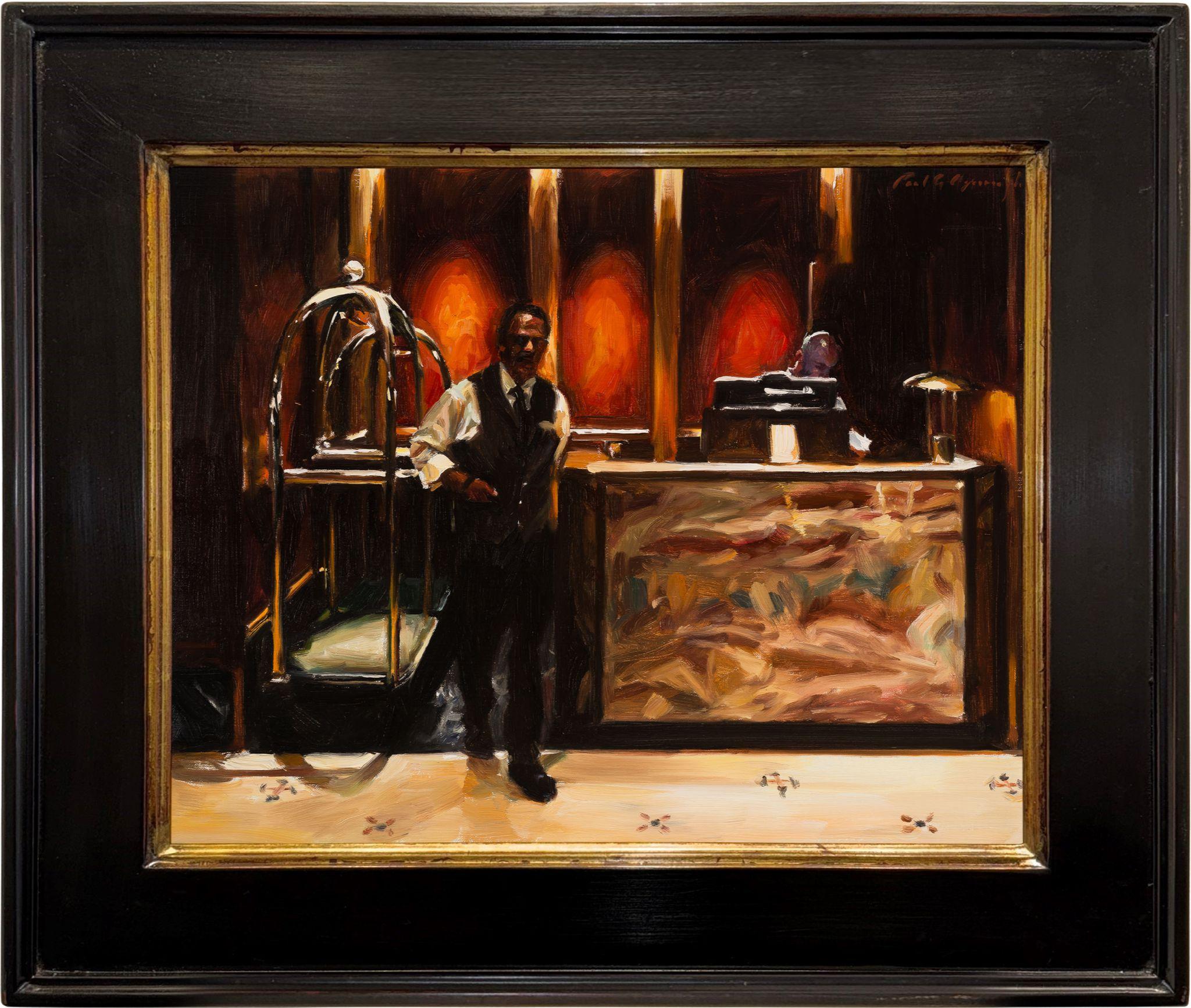Bellmen - Painting de Paul G. Oxborough