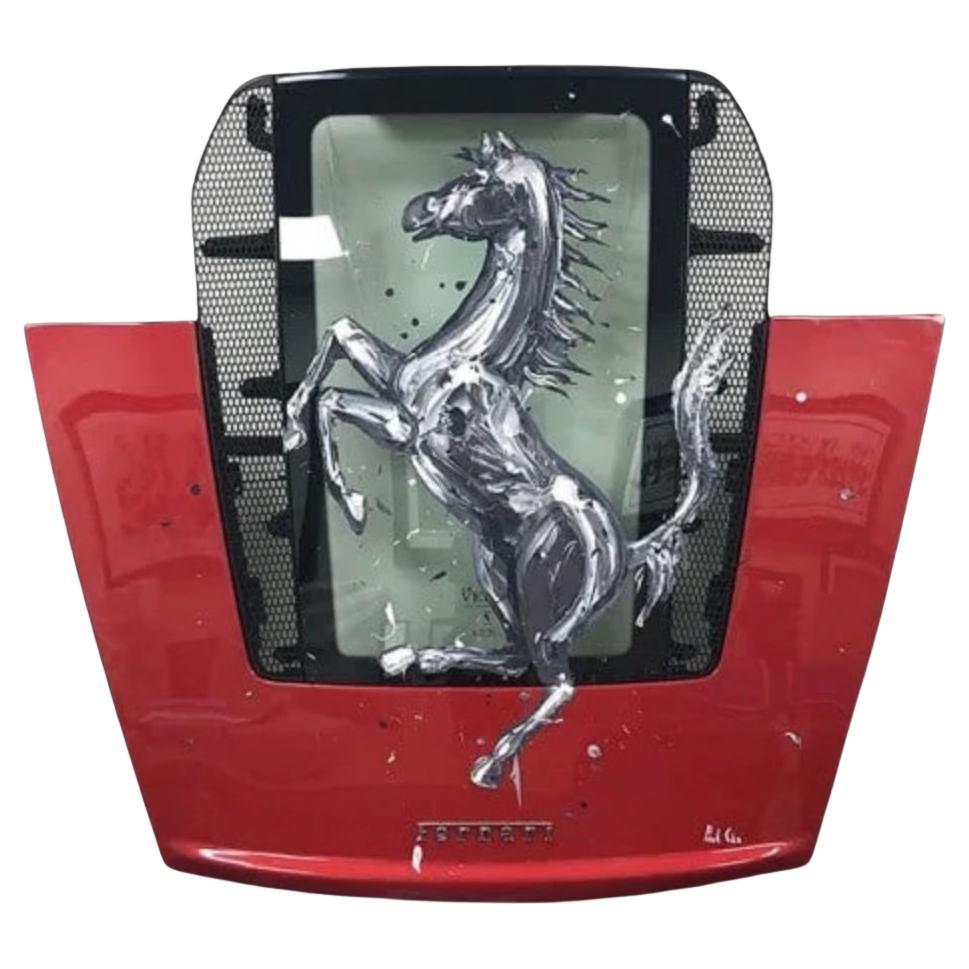 Obra de Paul Oz / Tapa de Ferrari 360 Bonet...