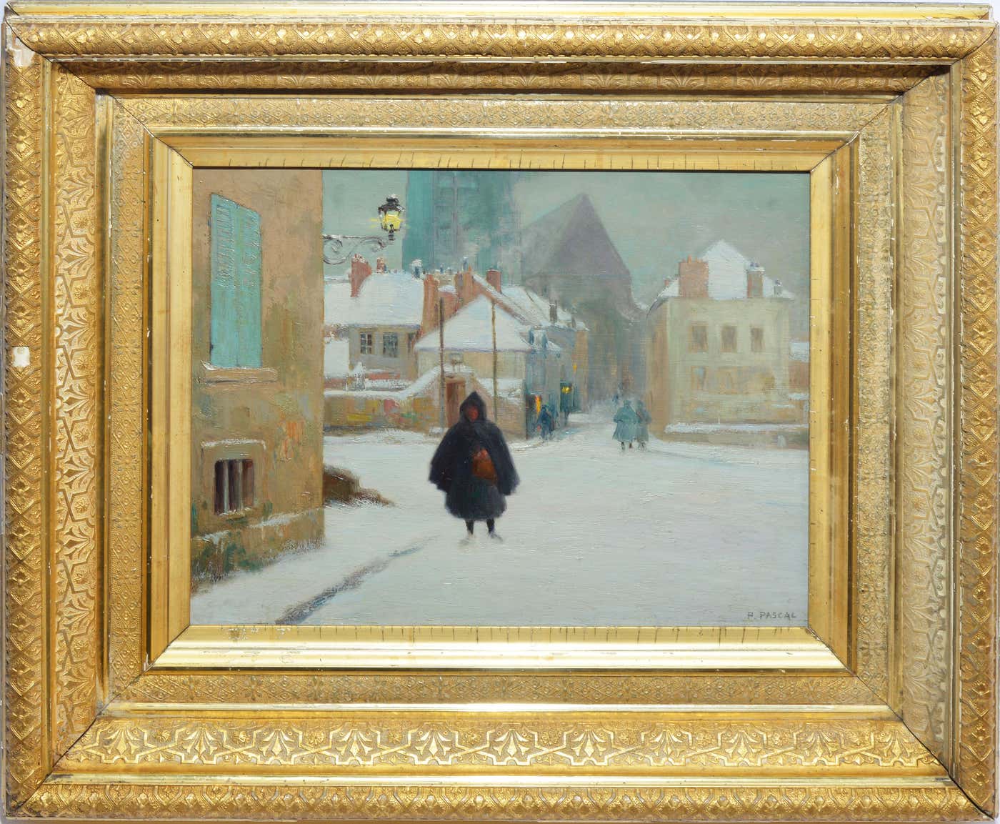 Paul Pascal - Antique French Impressionist Oil Painting,