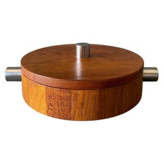 Paul Pedersen Combiwood Serving Bowl for Lundtofte of Denmark, circa 1960
