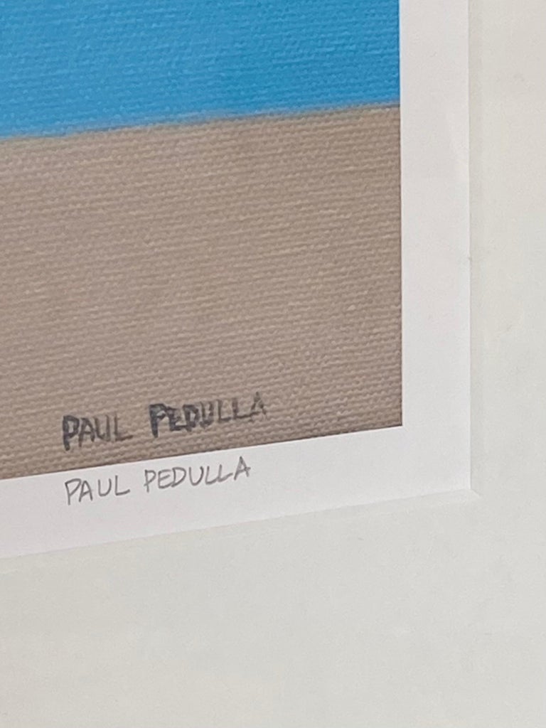 Beach Ball - Minimalist Print by Paul Pedulla