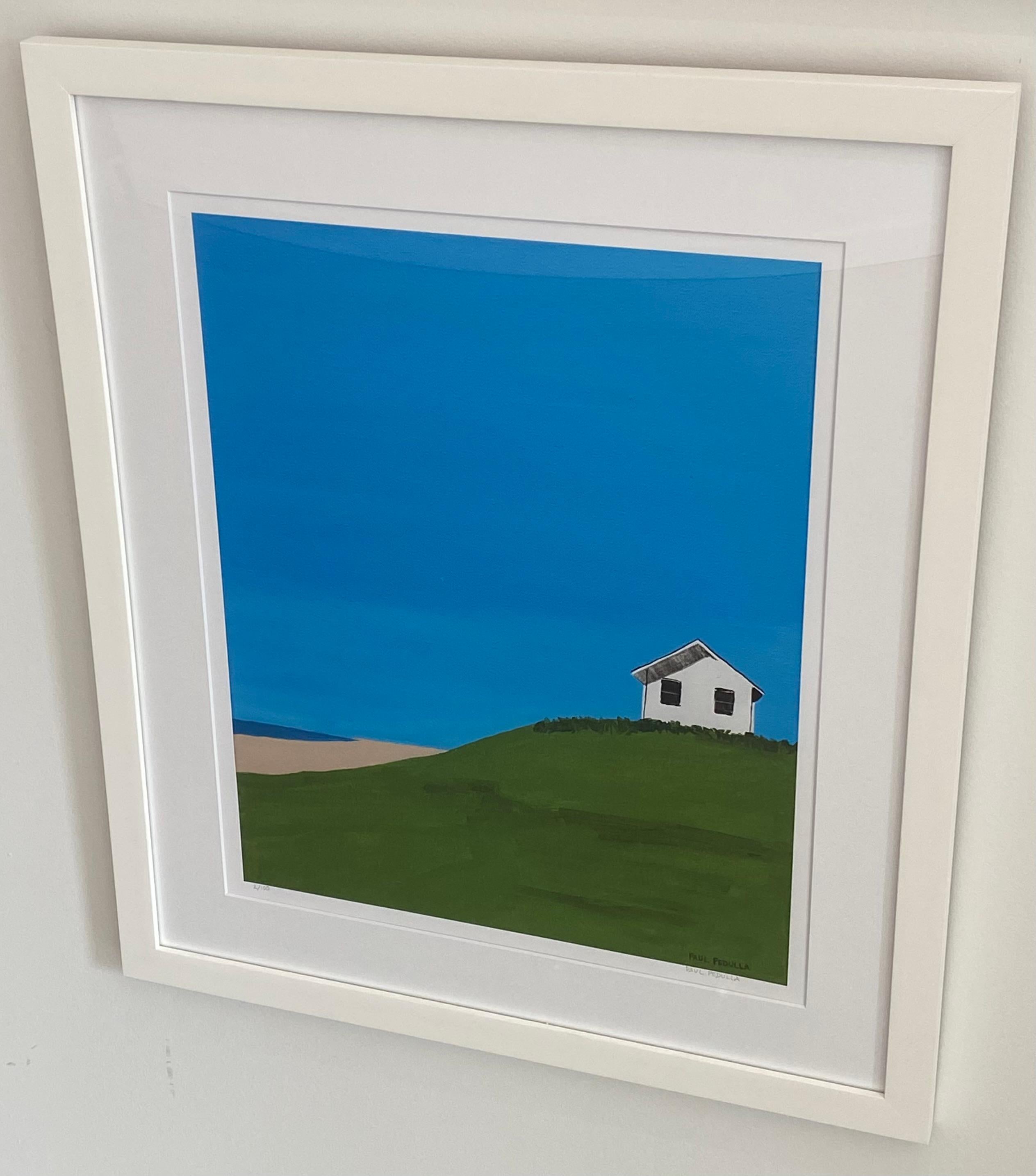 Cottage on the Hill - Print by Paul Pedulla