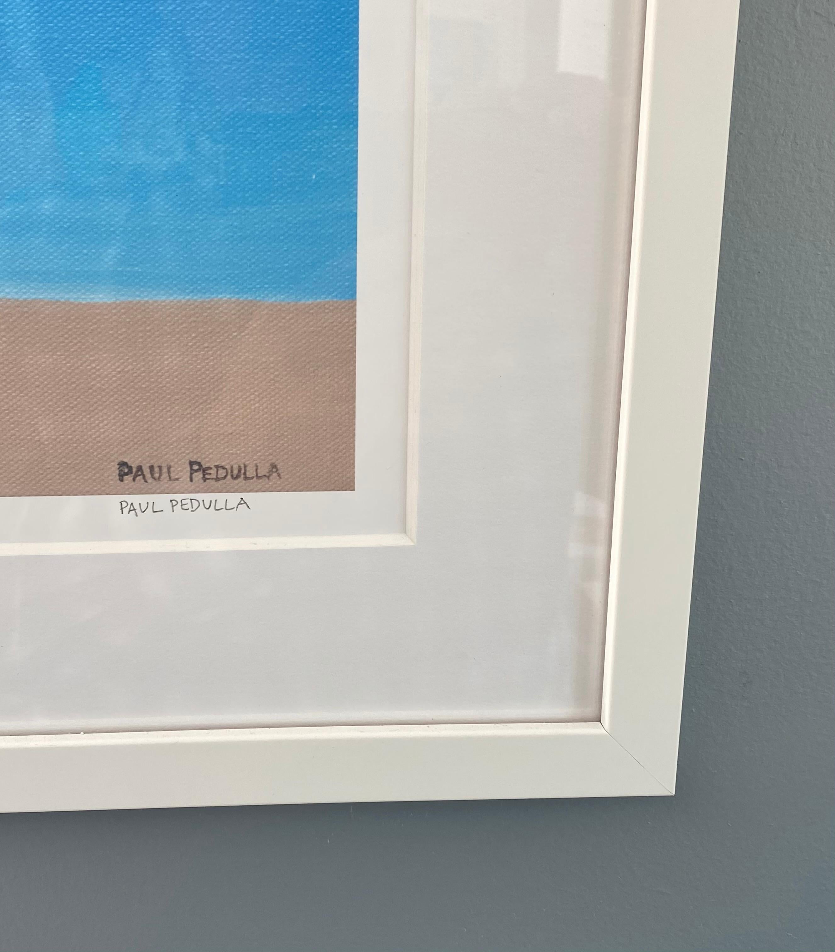 Oasis - Minimalist Print by Paul Pedulla