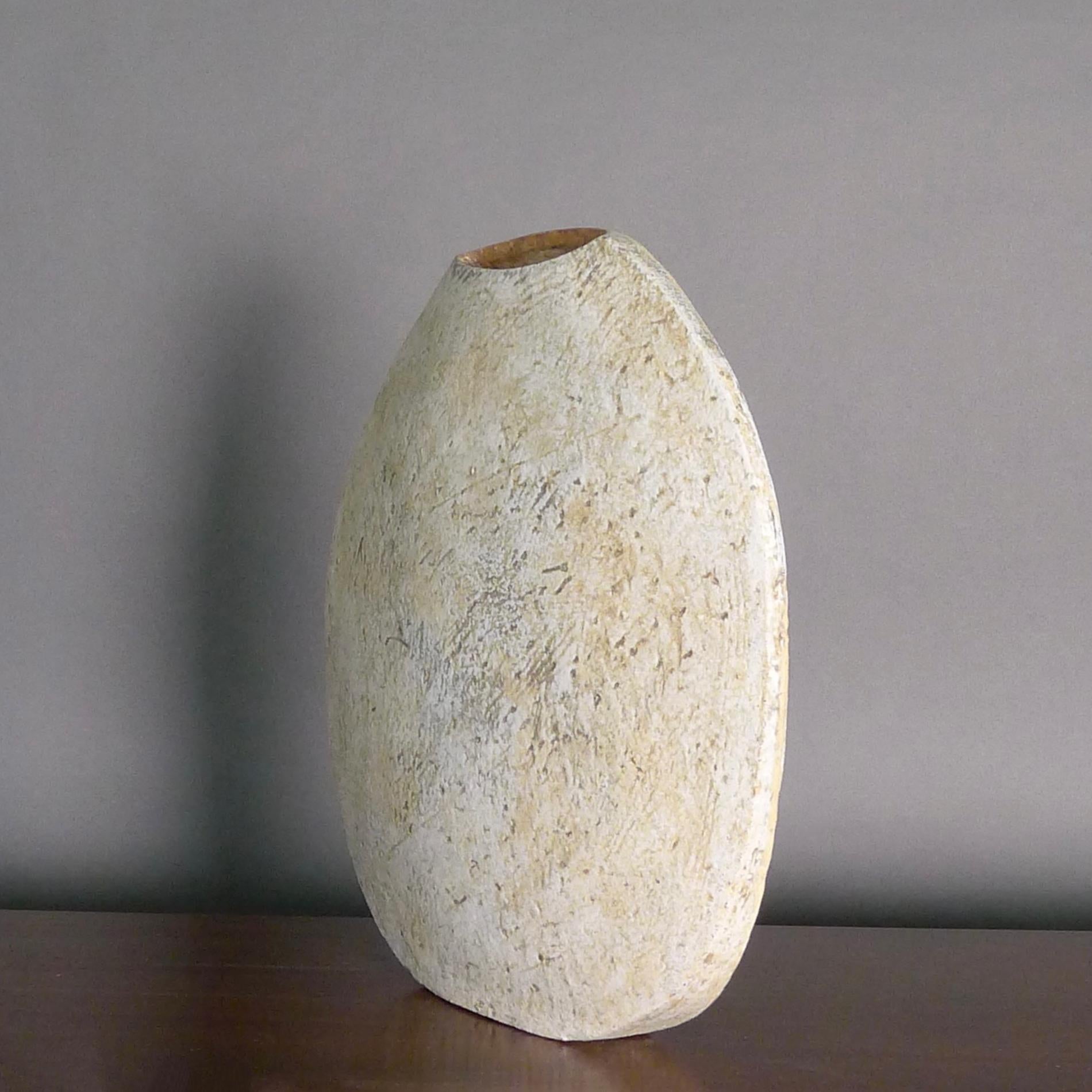 Stoneware Paul Philp, Contemporary Ceramic Moon Vase, 51cm high, signed