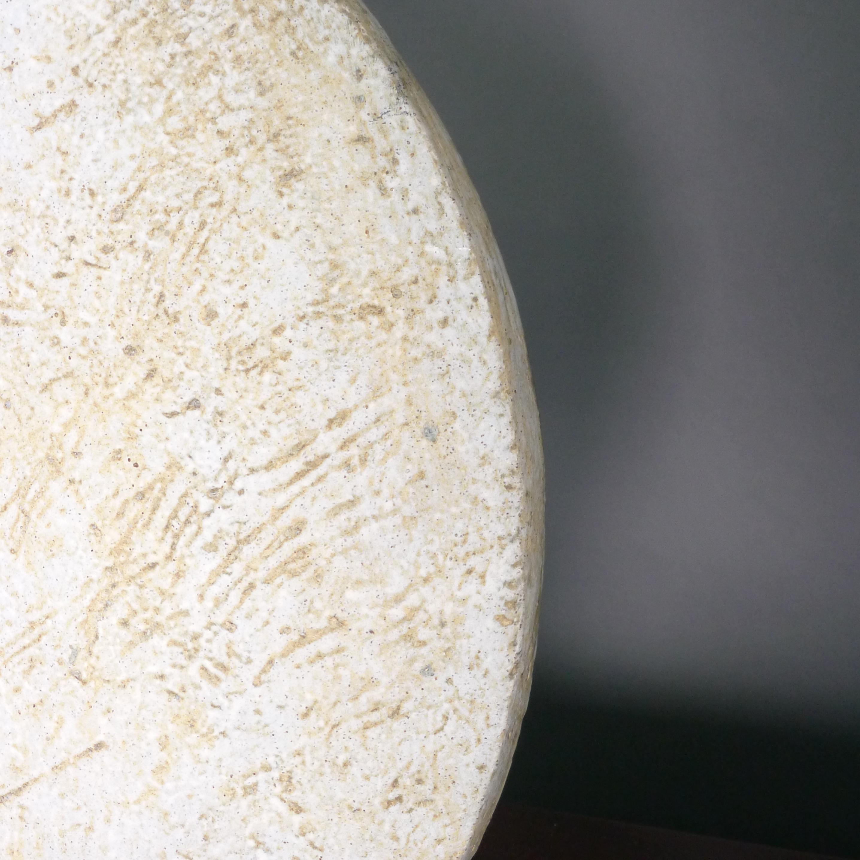 Paul Philp, Contemporary Ceramic Moon Vase, 51cm high, signed 2
