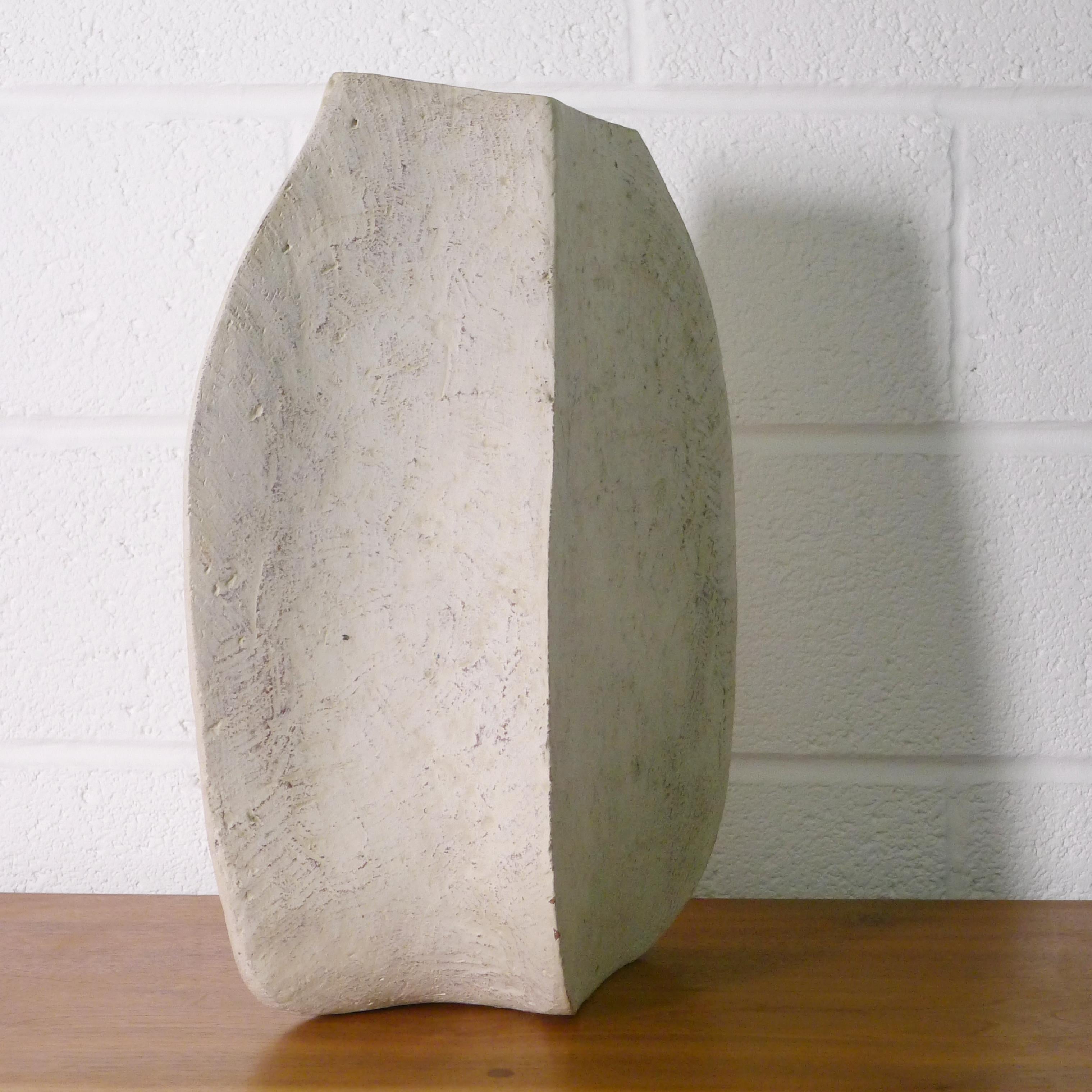 Modern Paul Philp, Contemporary Handbuilt Stoneware Vessel, British Studio Pottery For Sale