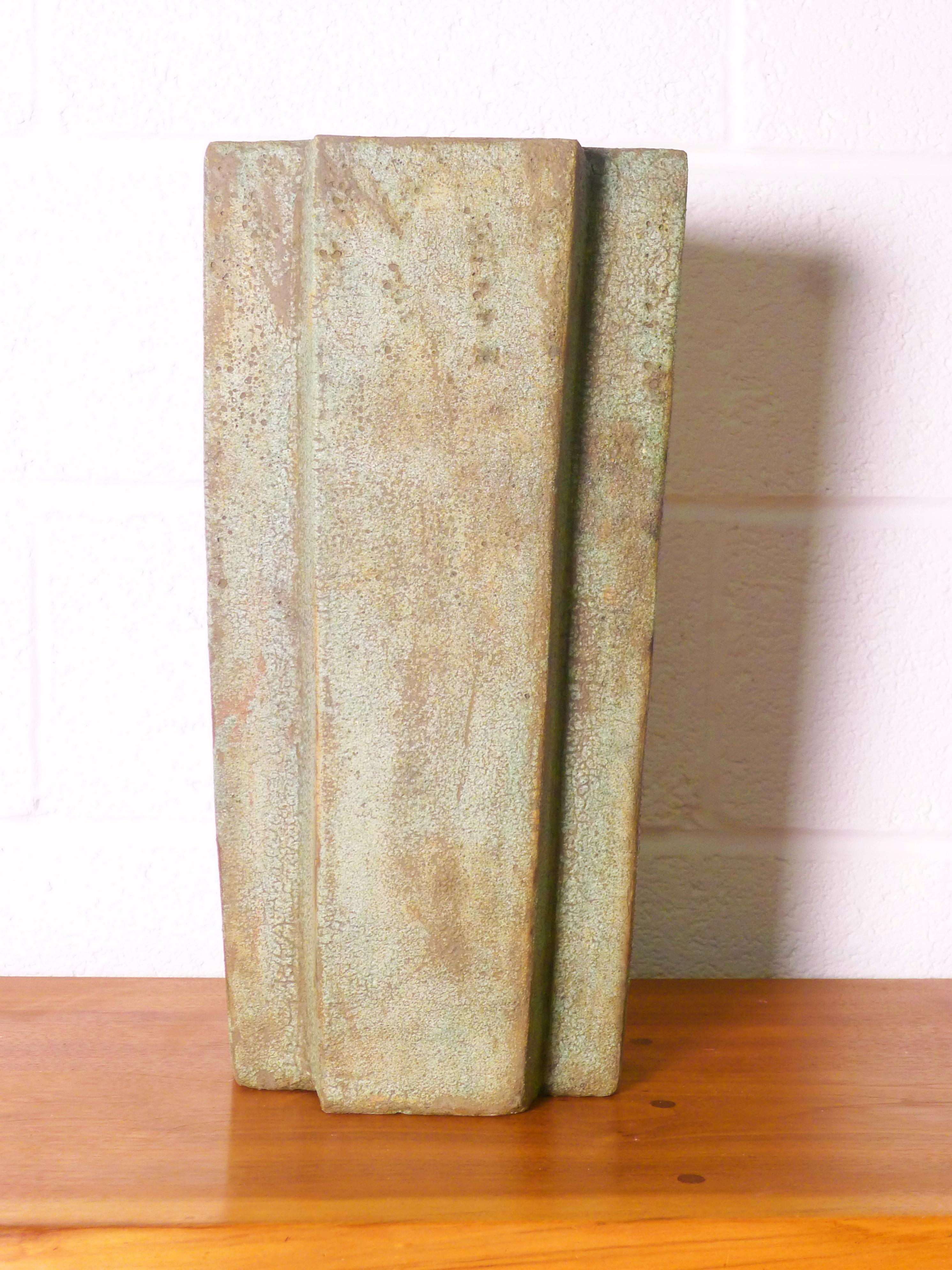 Moderno Paul Philp, Vaso contemporaneo in gres fatto a mano, Studio Pottery britannico in vendita