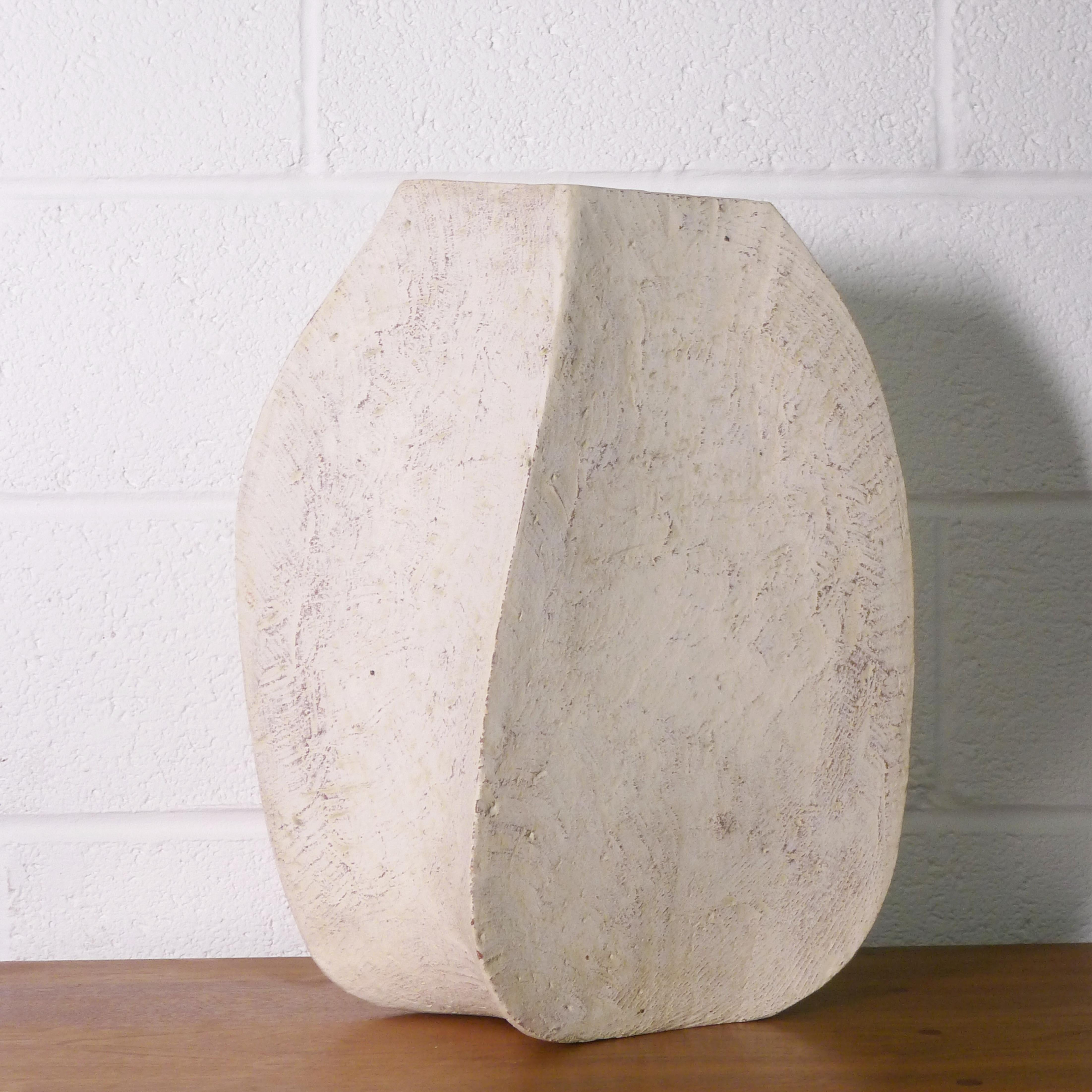 Hand-Crafted Paul Philp, Contemporary Handbuilt Stoneware Vessel, British Studio Pottery For Sale