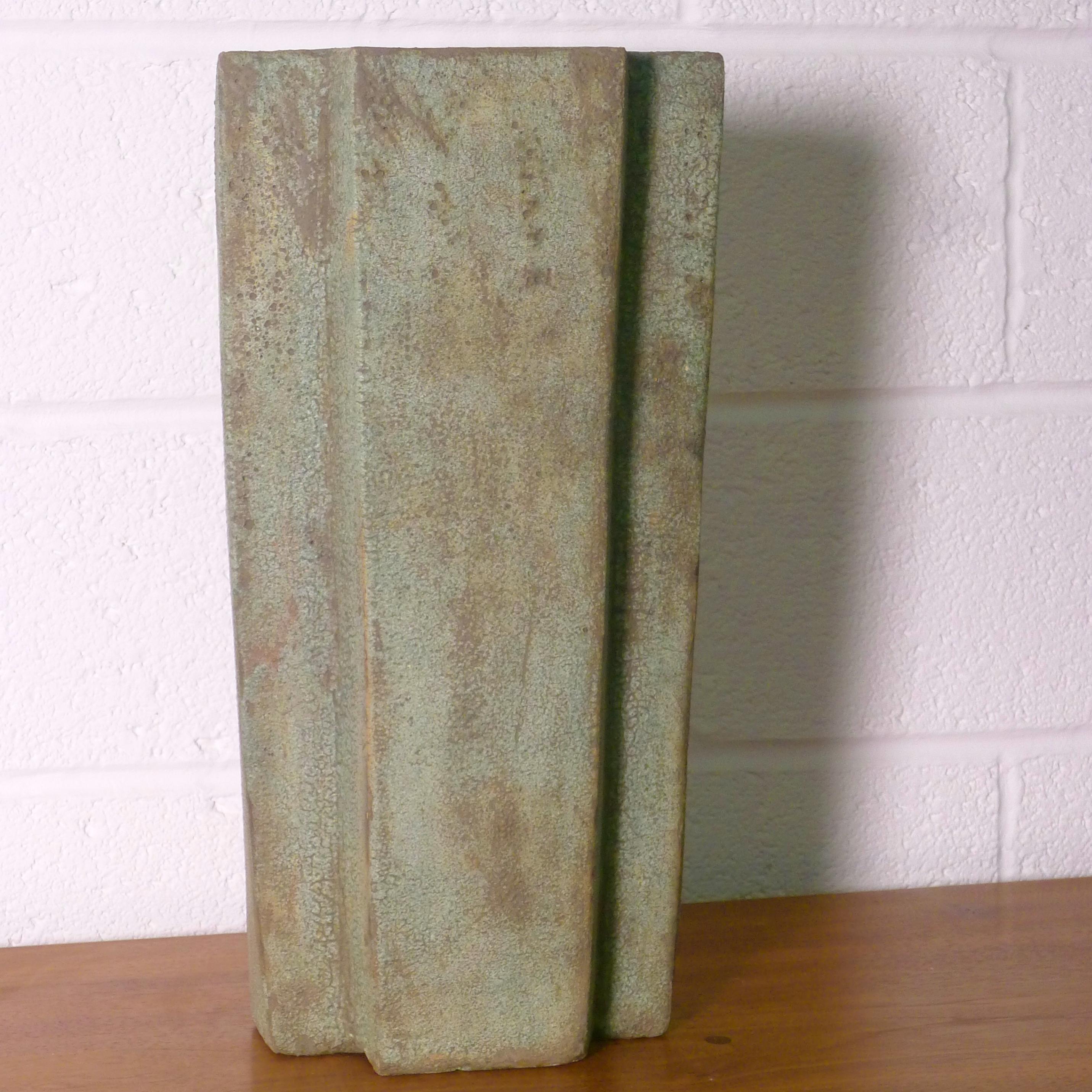Britannico Paul Philp, Vaso contemporaneo in gres fatto a mano, Studio Pottery britannico in vendita