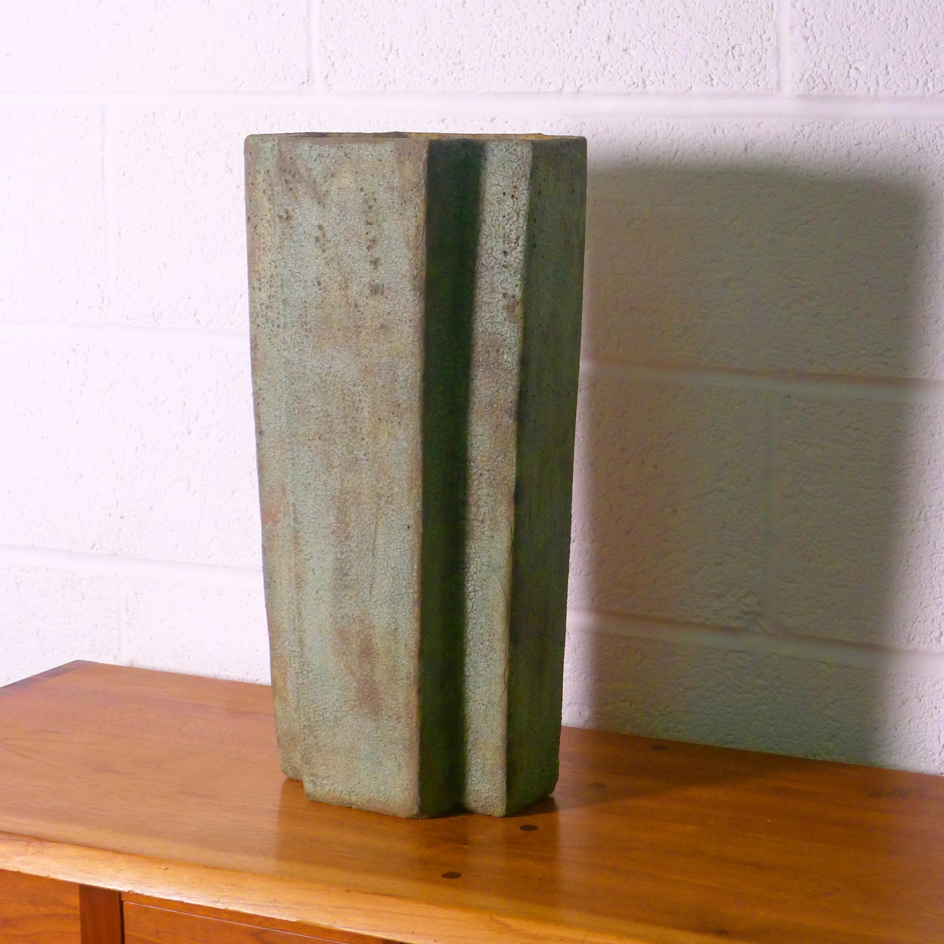 Fatto a mano Paul Philp, Vaso contemporaneo in gres fatto a mano, Studio Pottery britannico in vendita