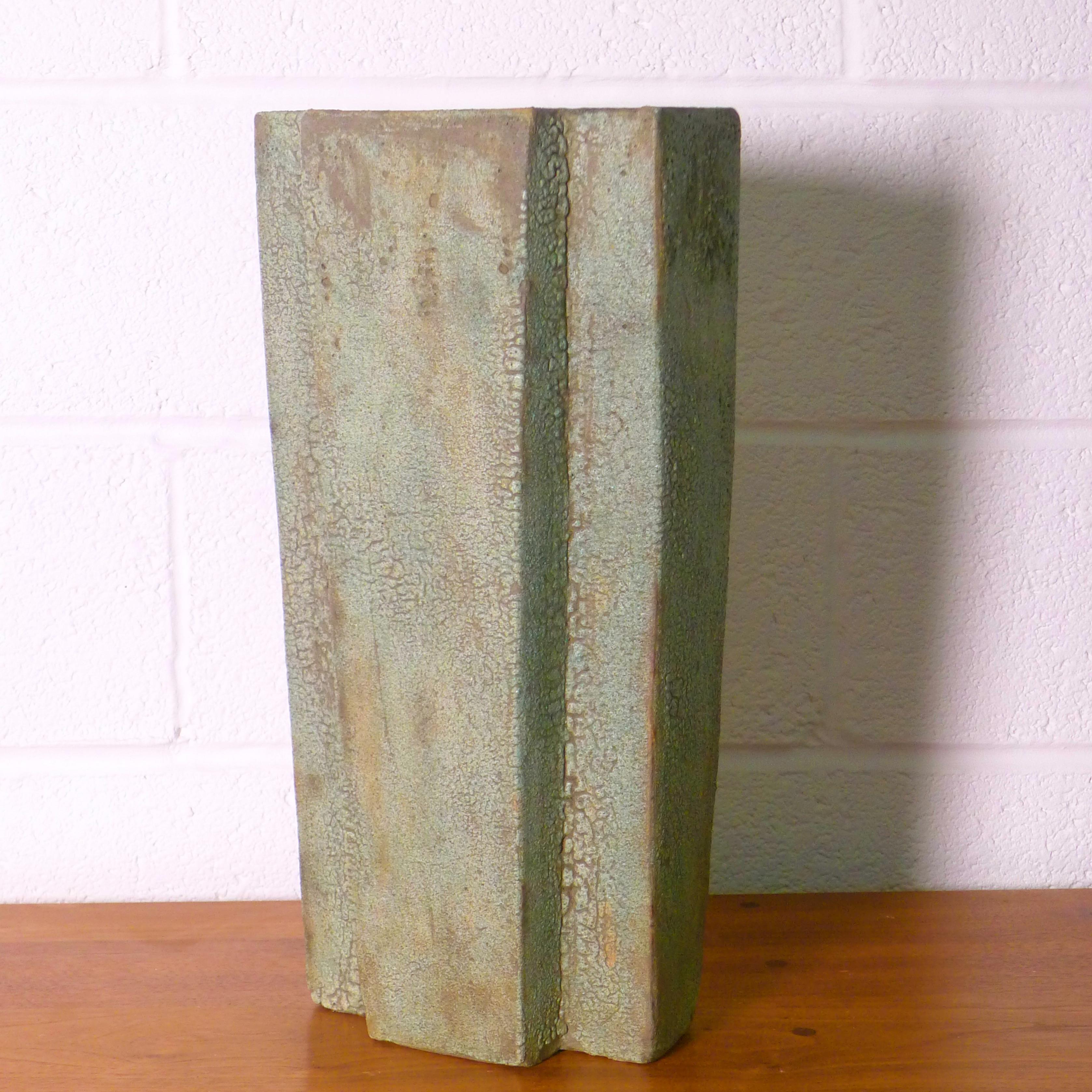 Grès porcellanato Paul Philp, Vaso contemporaneo in gres fatto a mano, Studio Pottery britannico in vendita