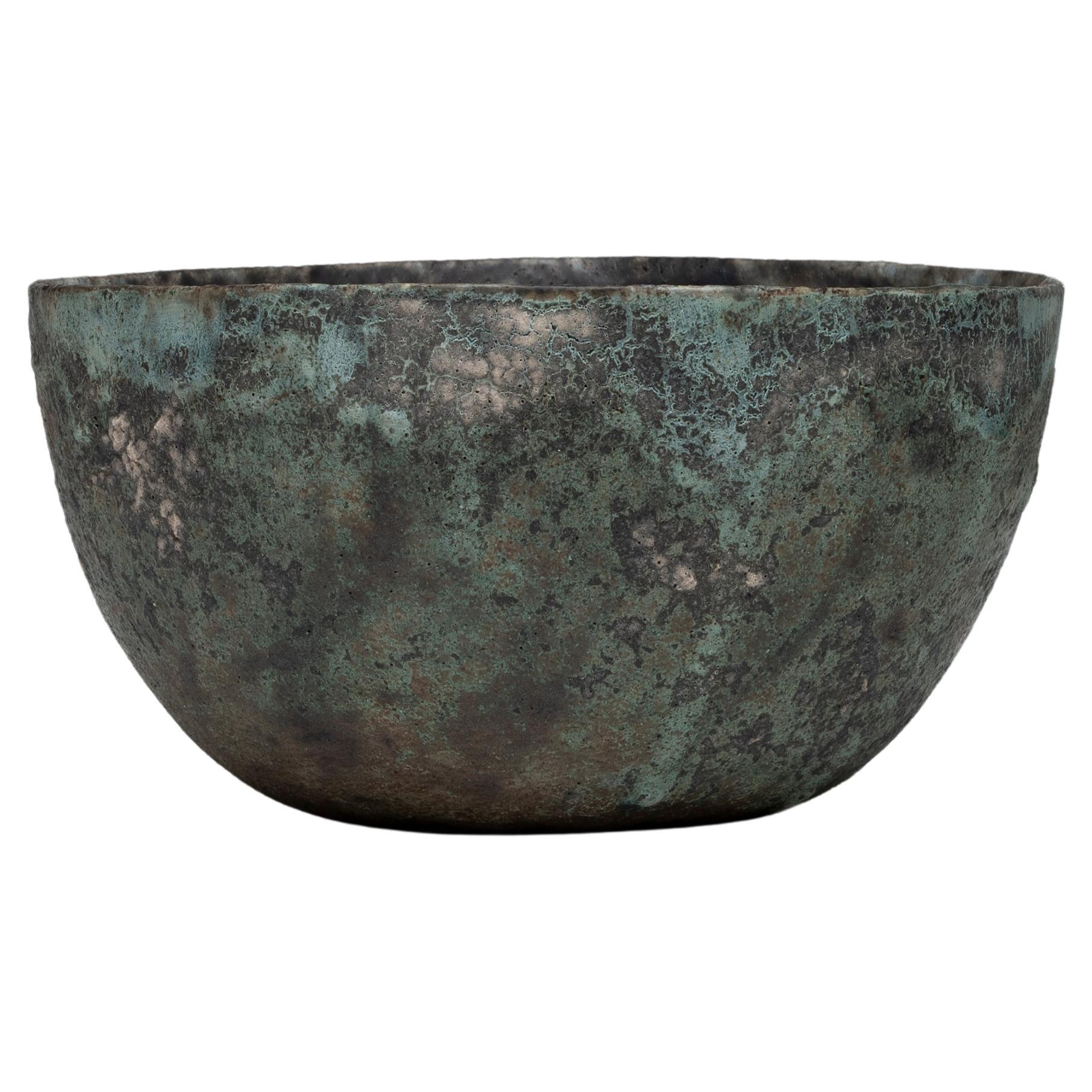 Paul Philp Greene & Greene Bowl Vaso scultoreo in gres