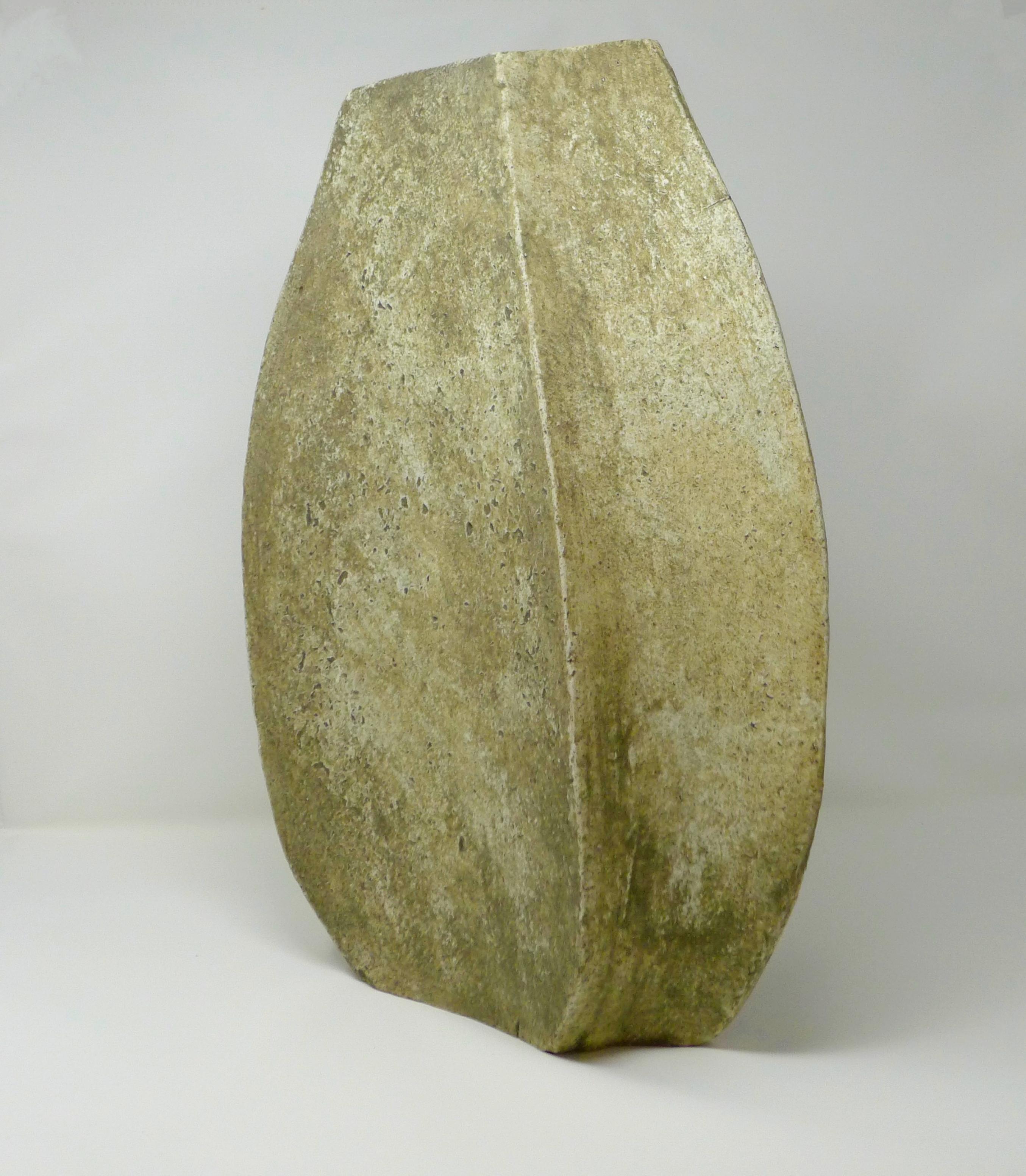 Fait main Paul Philp, vase en grès fabriqué à la main, contemporain en vente