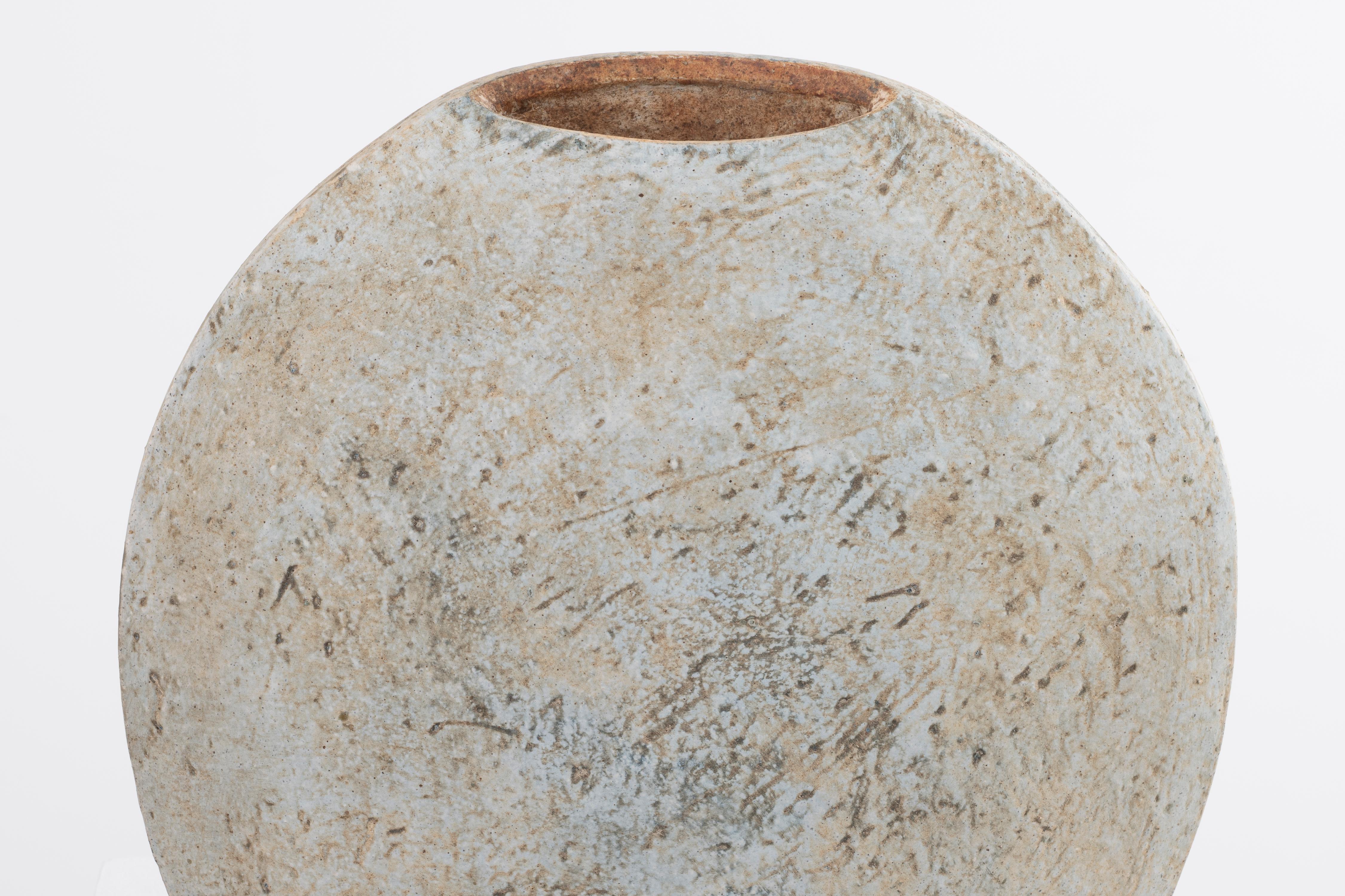 Großes skulpturales Gefäß / Vase von Paul Philp (Handgefertigt) im Angebot