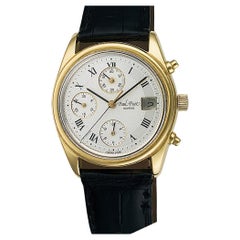 Orologio da polso Paul Picot Chrono Date in oro giallo 18 carati
