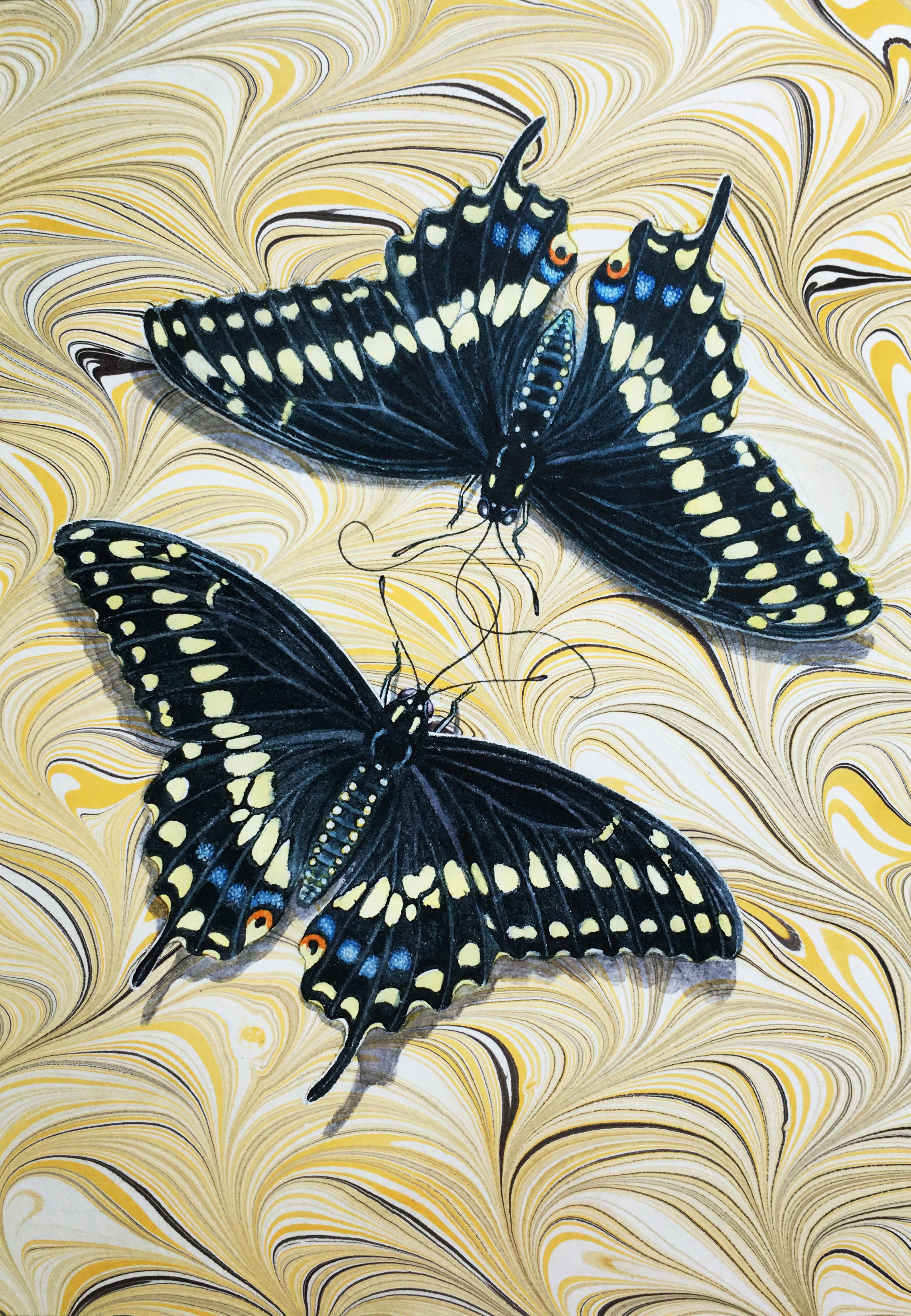 Animal Painting di Paul Pitsker - Impigliato