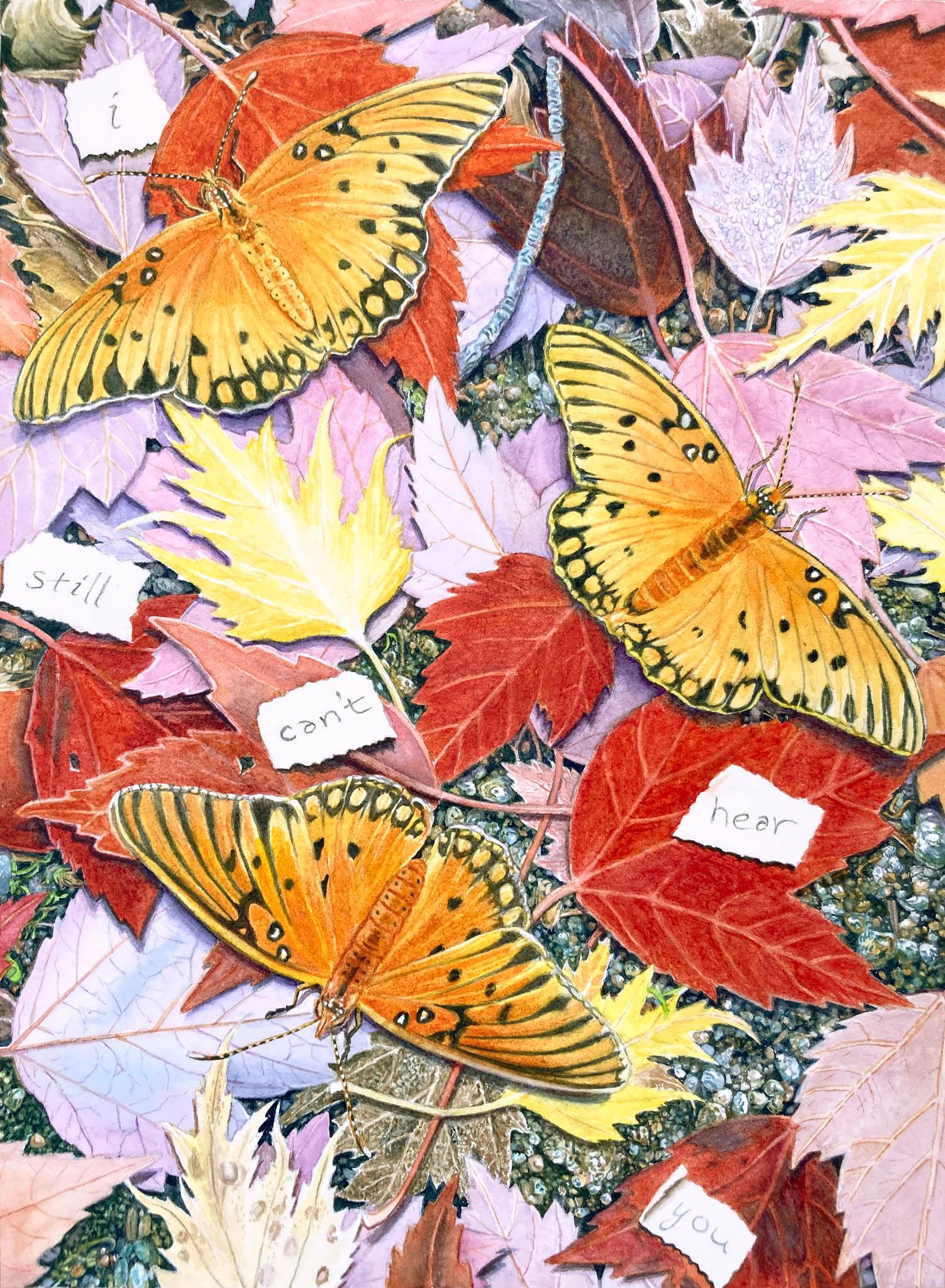 Animal Painting di Paul Pitsker - Autunno