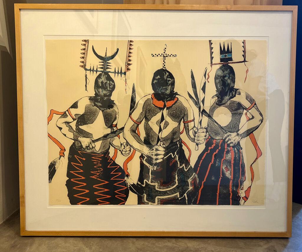 Apache Gan Dancer - Print by Paul Pletka