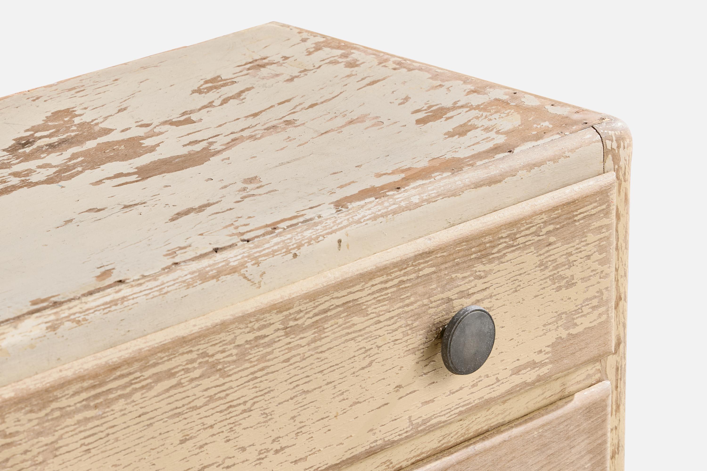 Métal Paul Poiret, commode, Oak Oak, métal, France, années 1920 en vente