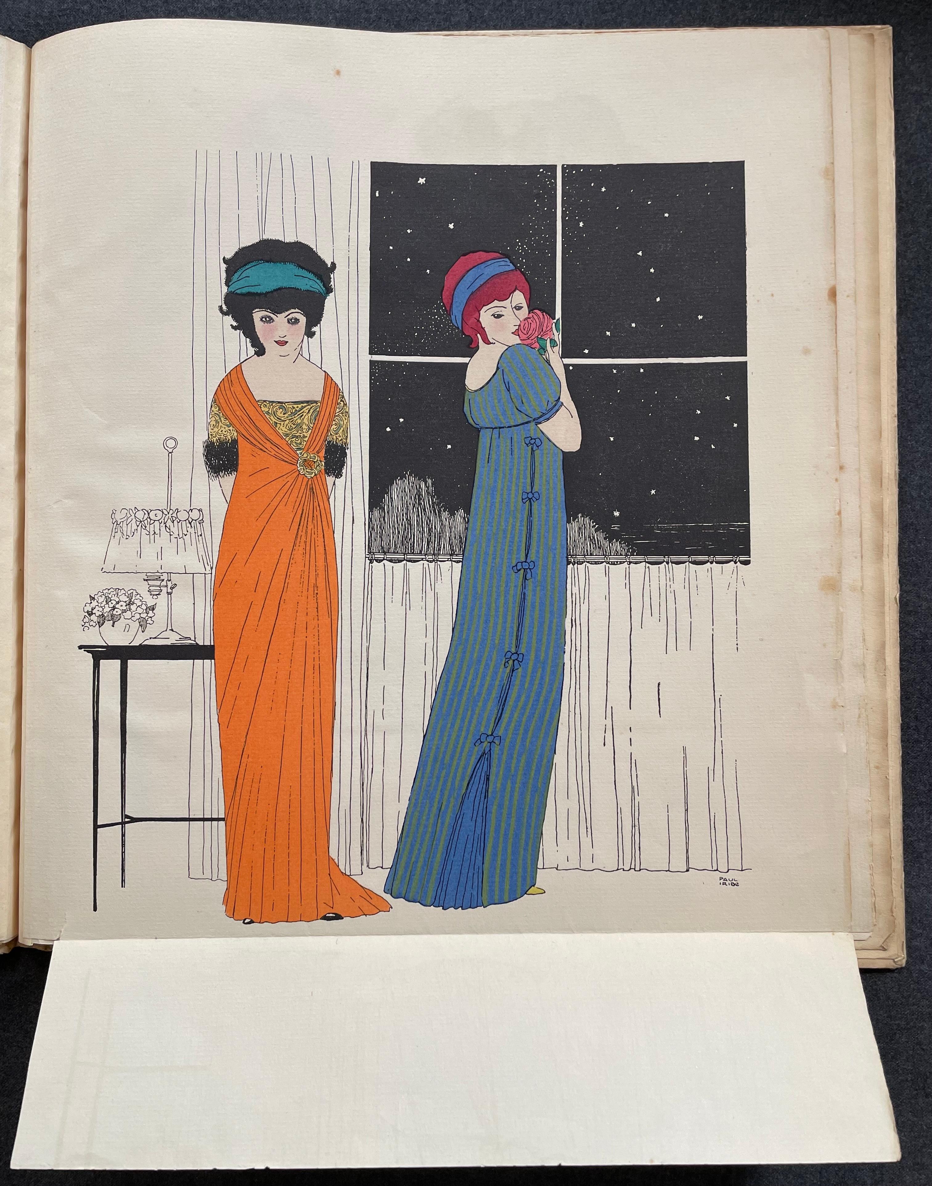 Deux Éditions de Luxe de Paul Poiret Bon état - En vente à New York, NY