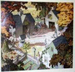 Barnyard Scene