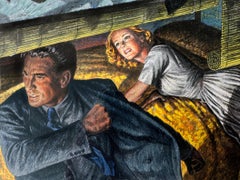 Film Noir Original Artwork The Saturday Evening Post interior