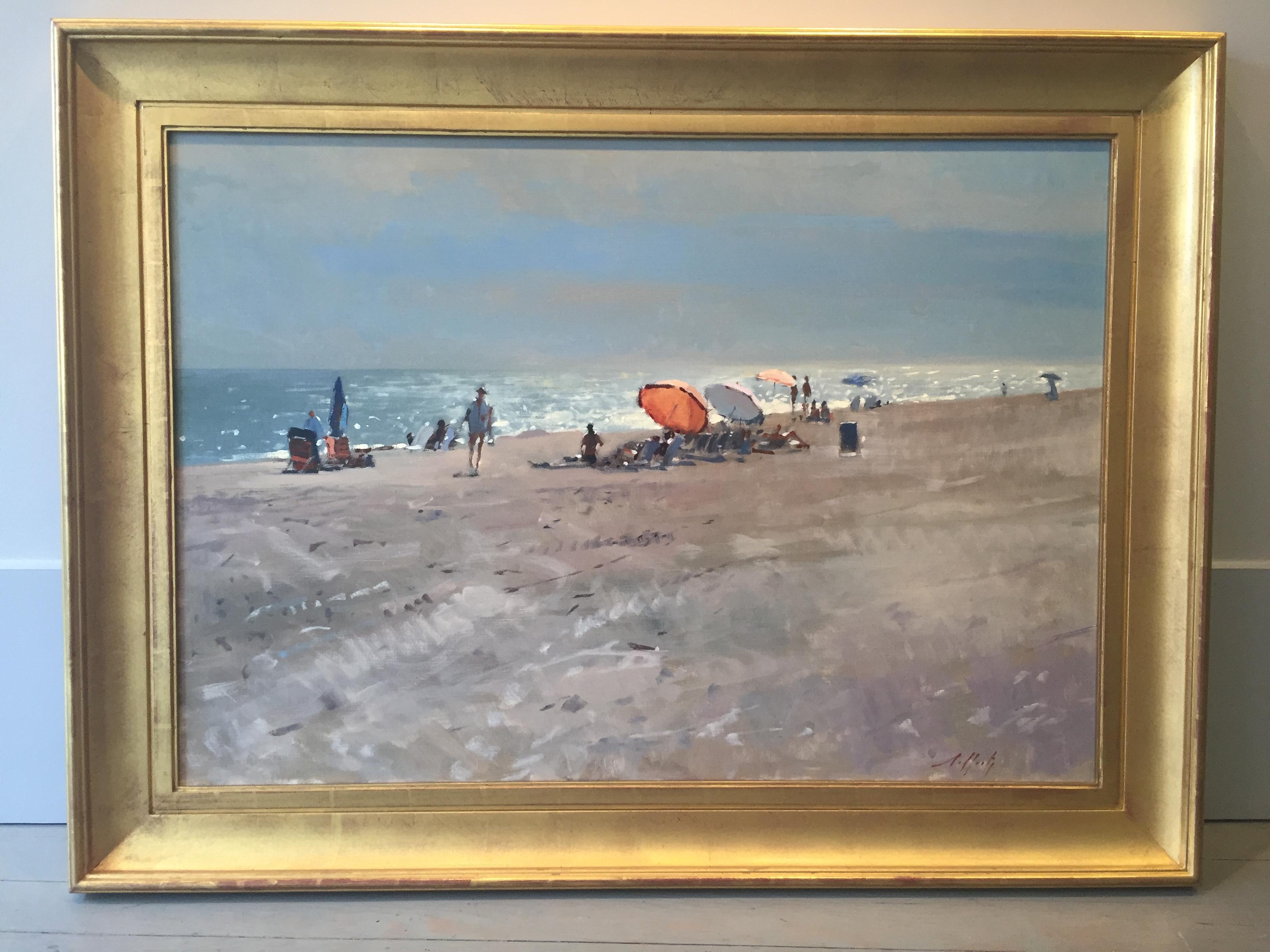 Last Light, Sagg Main - Painting by Paul Rafferty