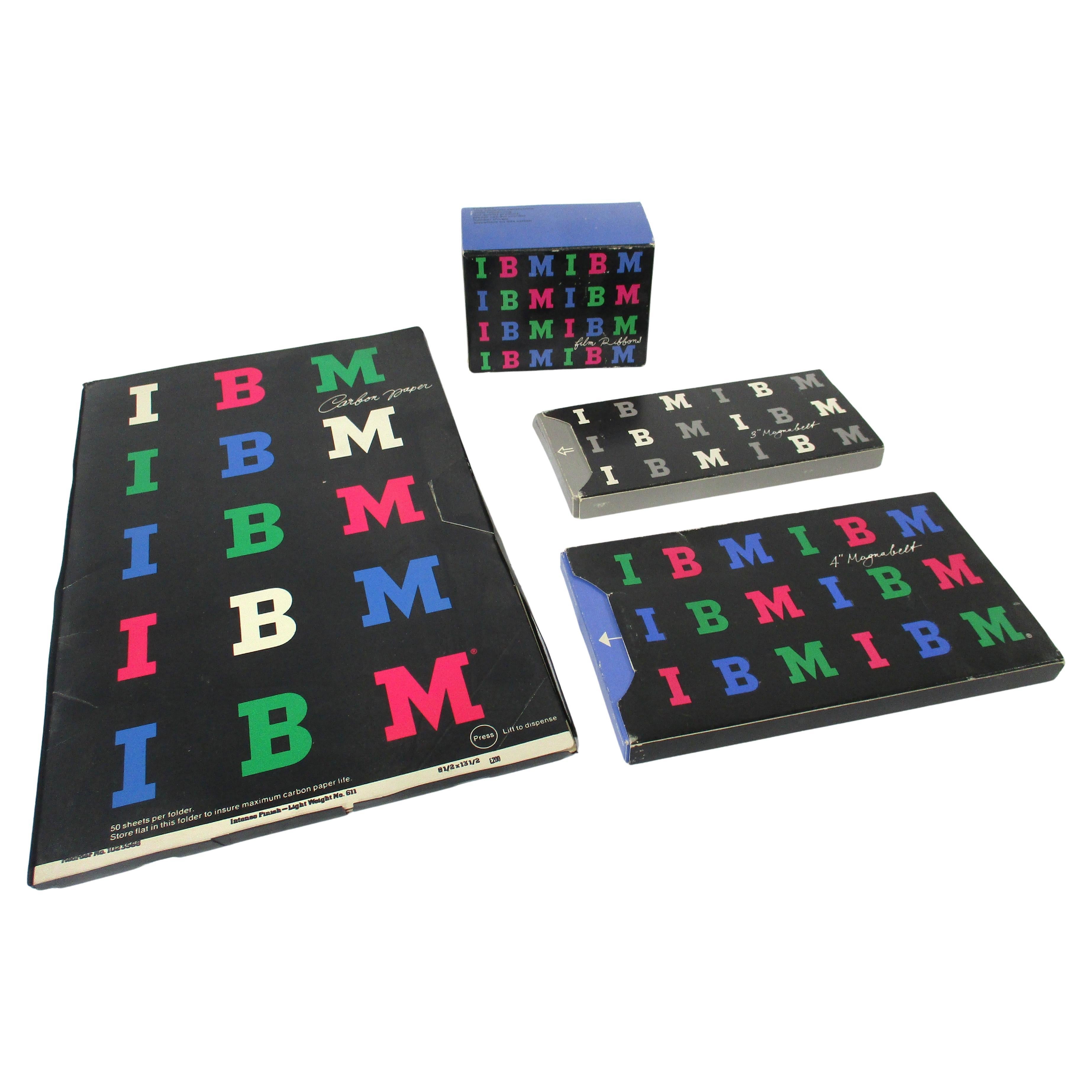 Paul Rand IBM Packaging Collection