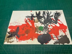 Paul Rebeyrolle 'Composition II-177' 1969, Vintage