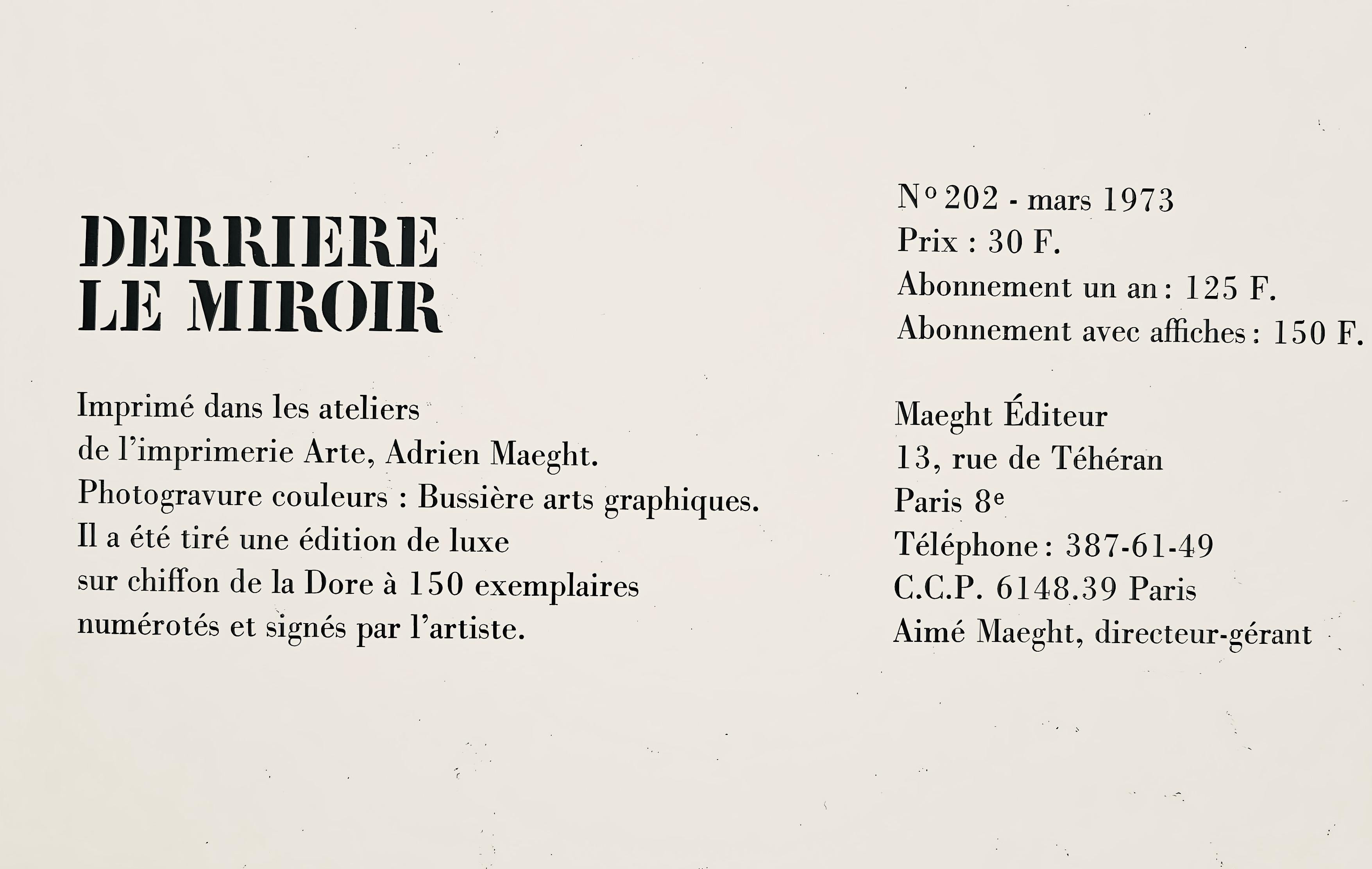 Rebeyrolle, Komposition, Derrière le miroir (nach) im Angebot 3
