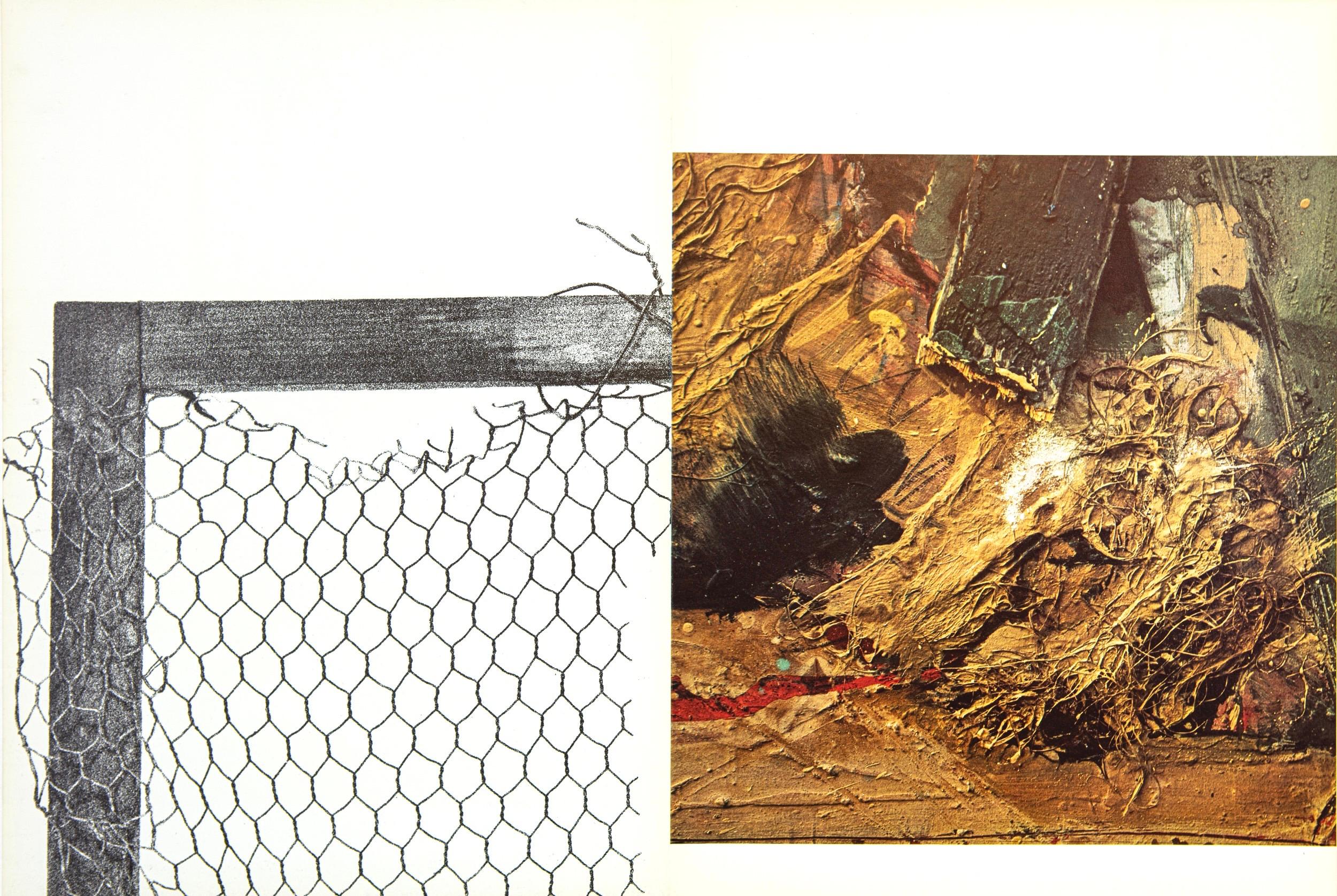 Rebeyrolle, Composition, Derrière le miroir (after)