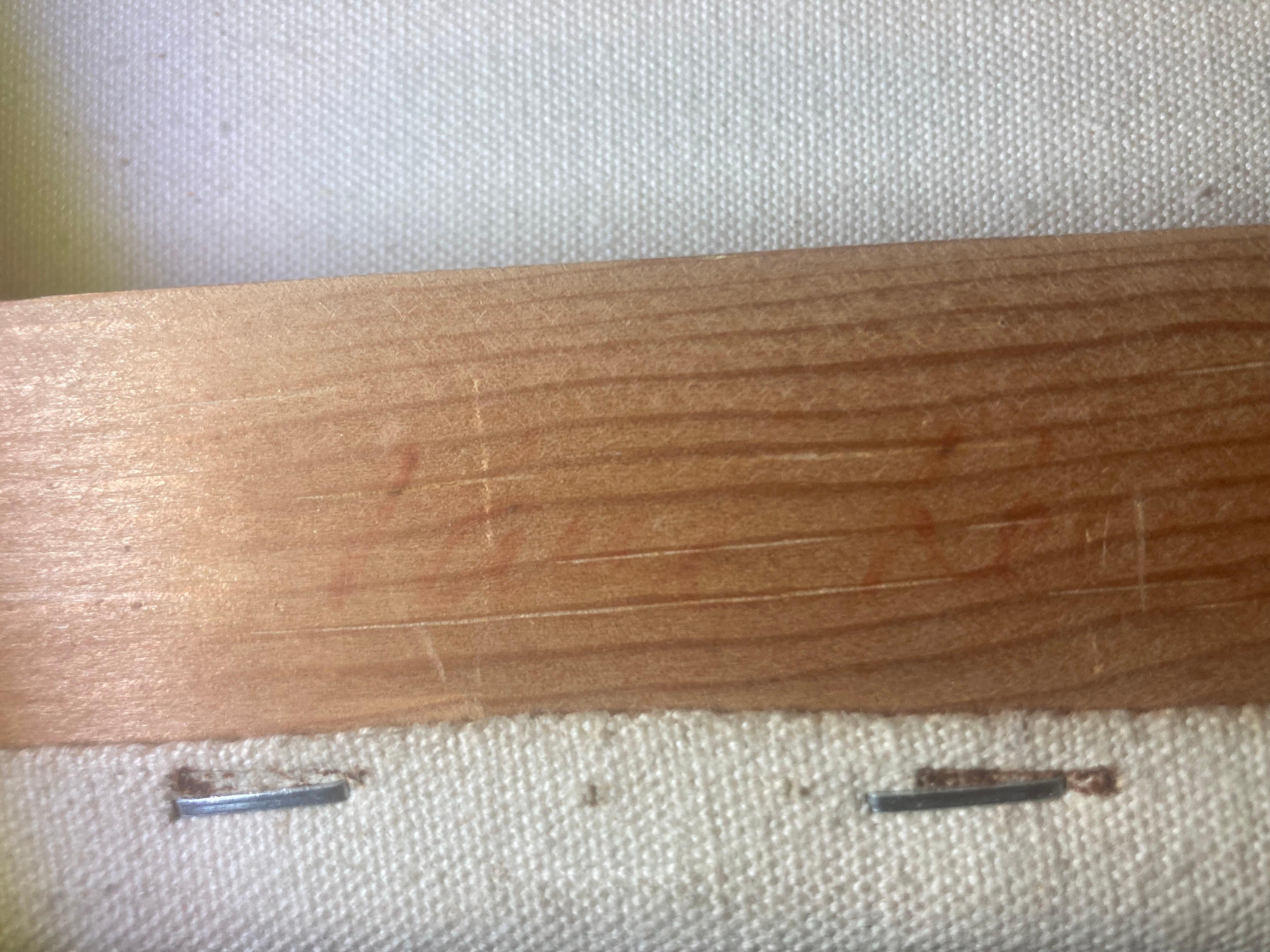 Zig - Field D - Gray Abstract Painting by Paul Reed