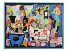 Abstract Floral Still Life