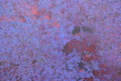 "Beyond Blue" Contemporary Circular Yves Kline Blue Painting