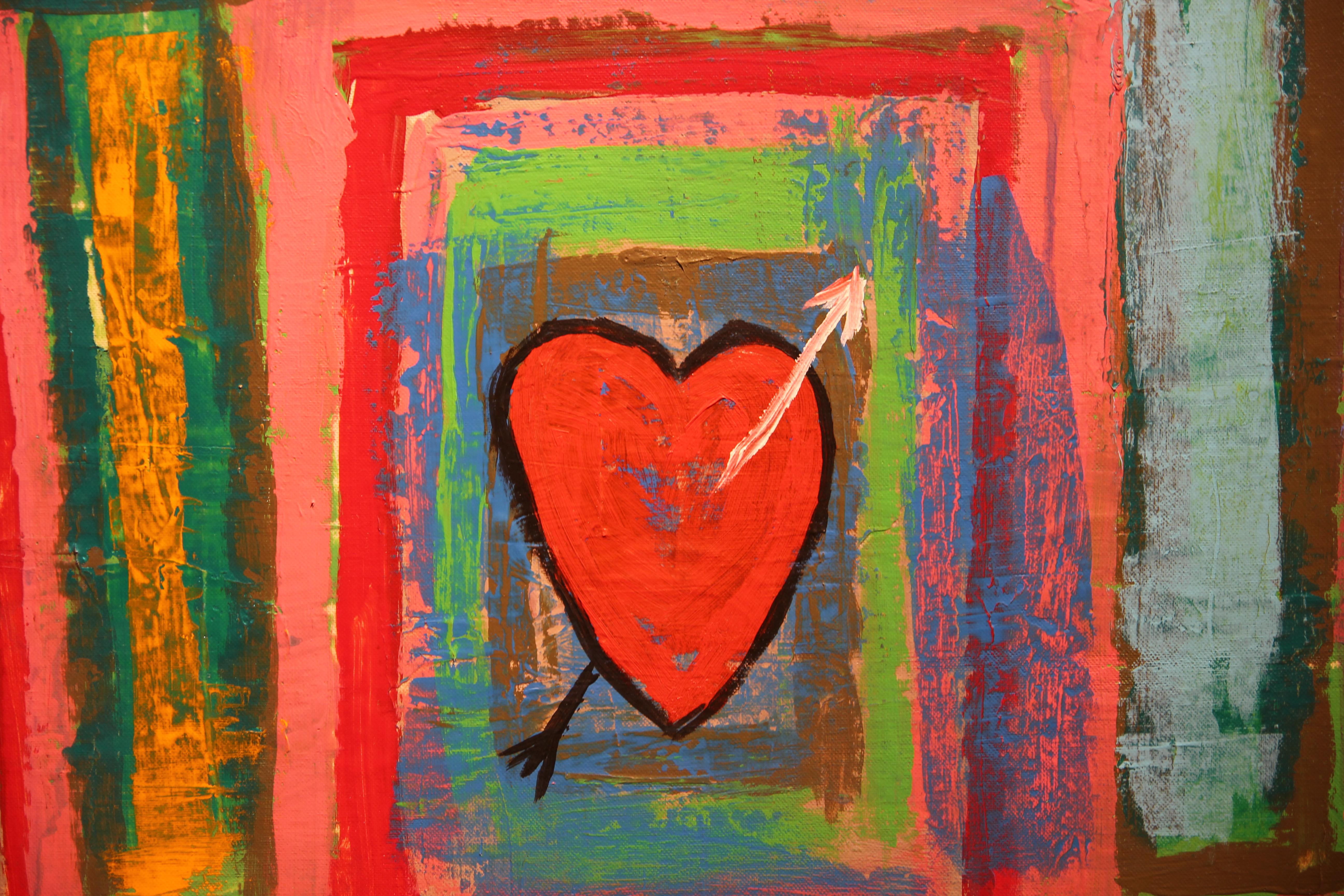 abstract hearts