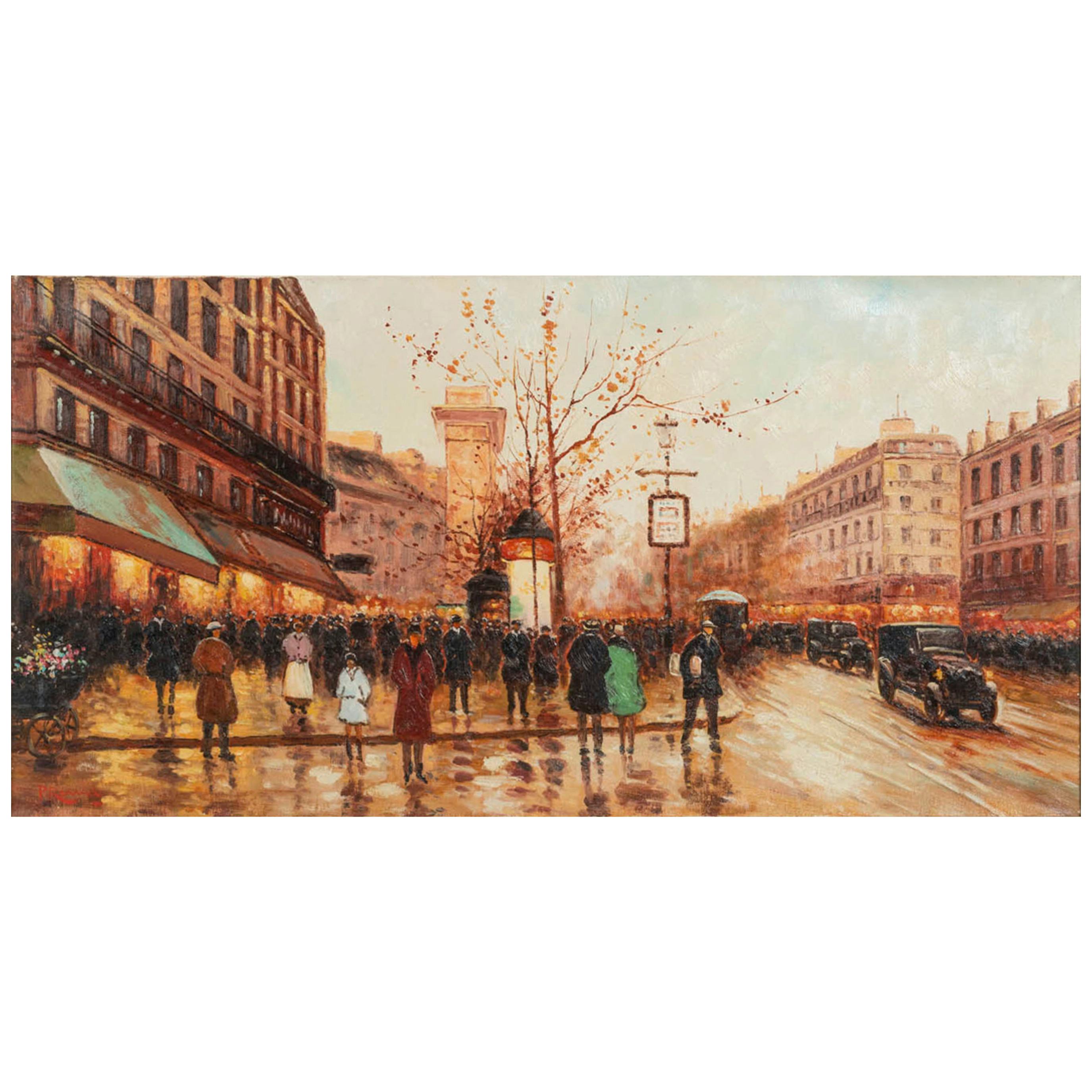 Paul Renard French Place De La Republique For Sale