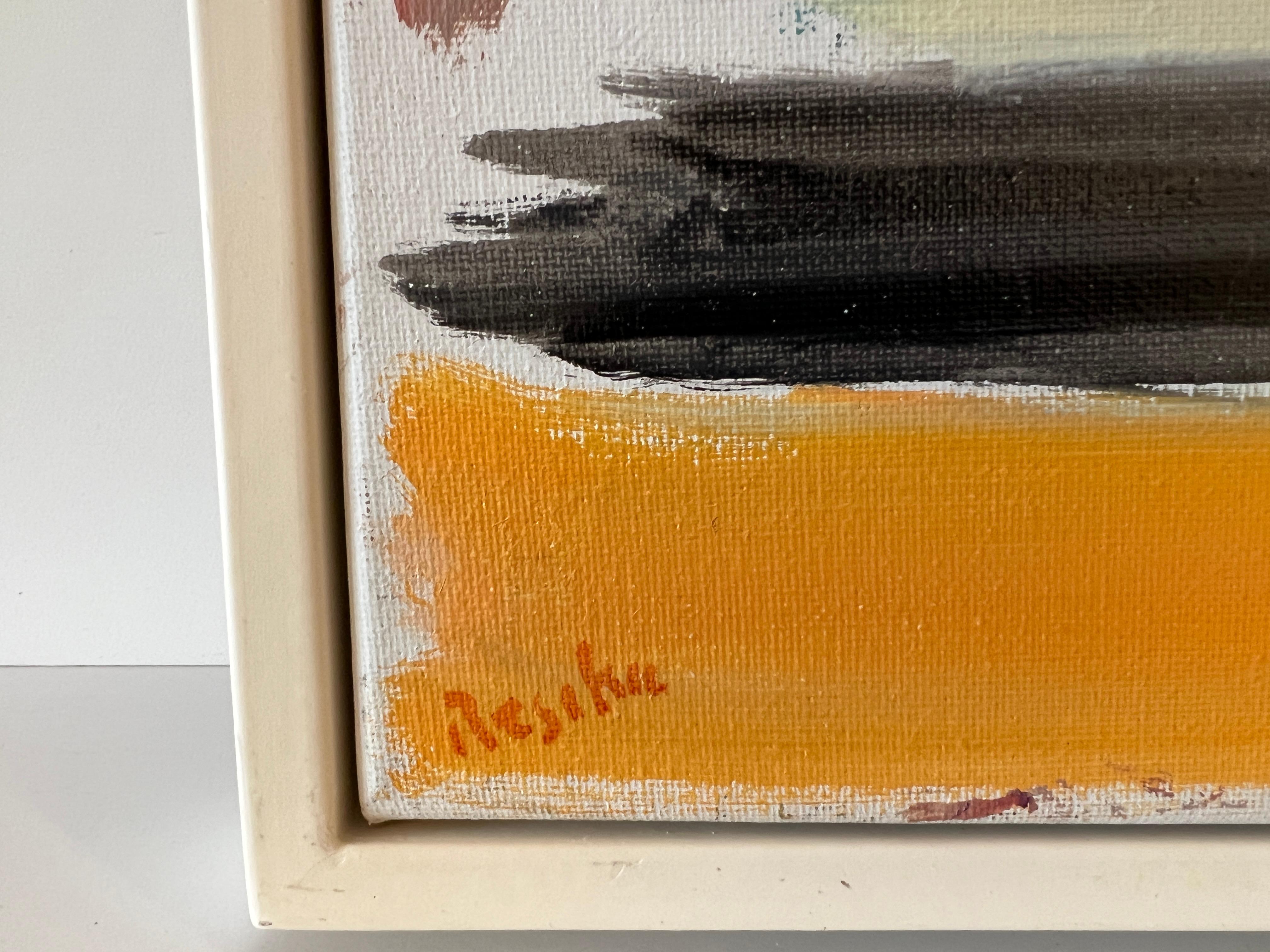 Le son de la coquille - Impressionnisme abstrait Painting par Paul Resika