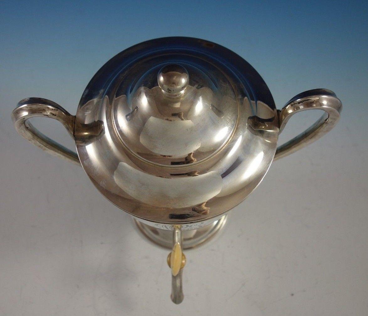 Paul Revere by Tuttle Sterling Silver Hot Water Urn or Samovar #798 In Excellent Condition In Big Bend, WI